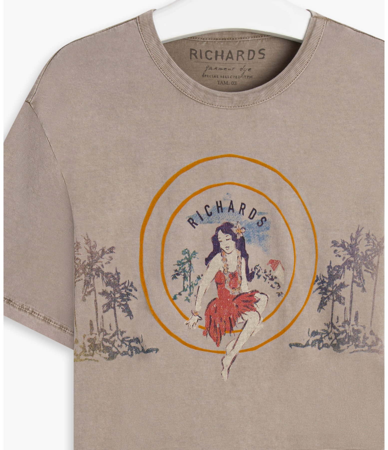 T-Shirt Mm Brasao Tabaco