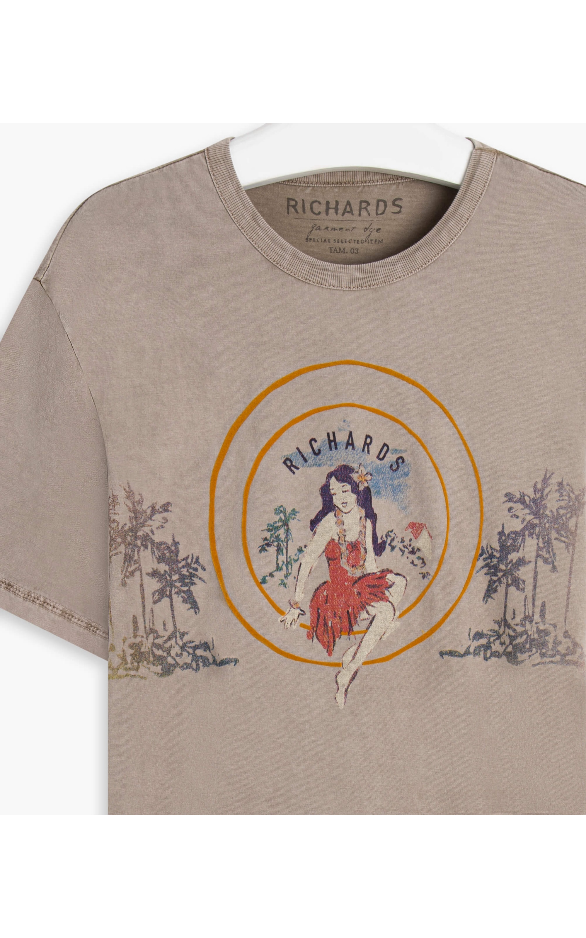 T-Shirt Mm Brasao Tabaco
