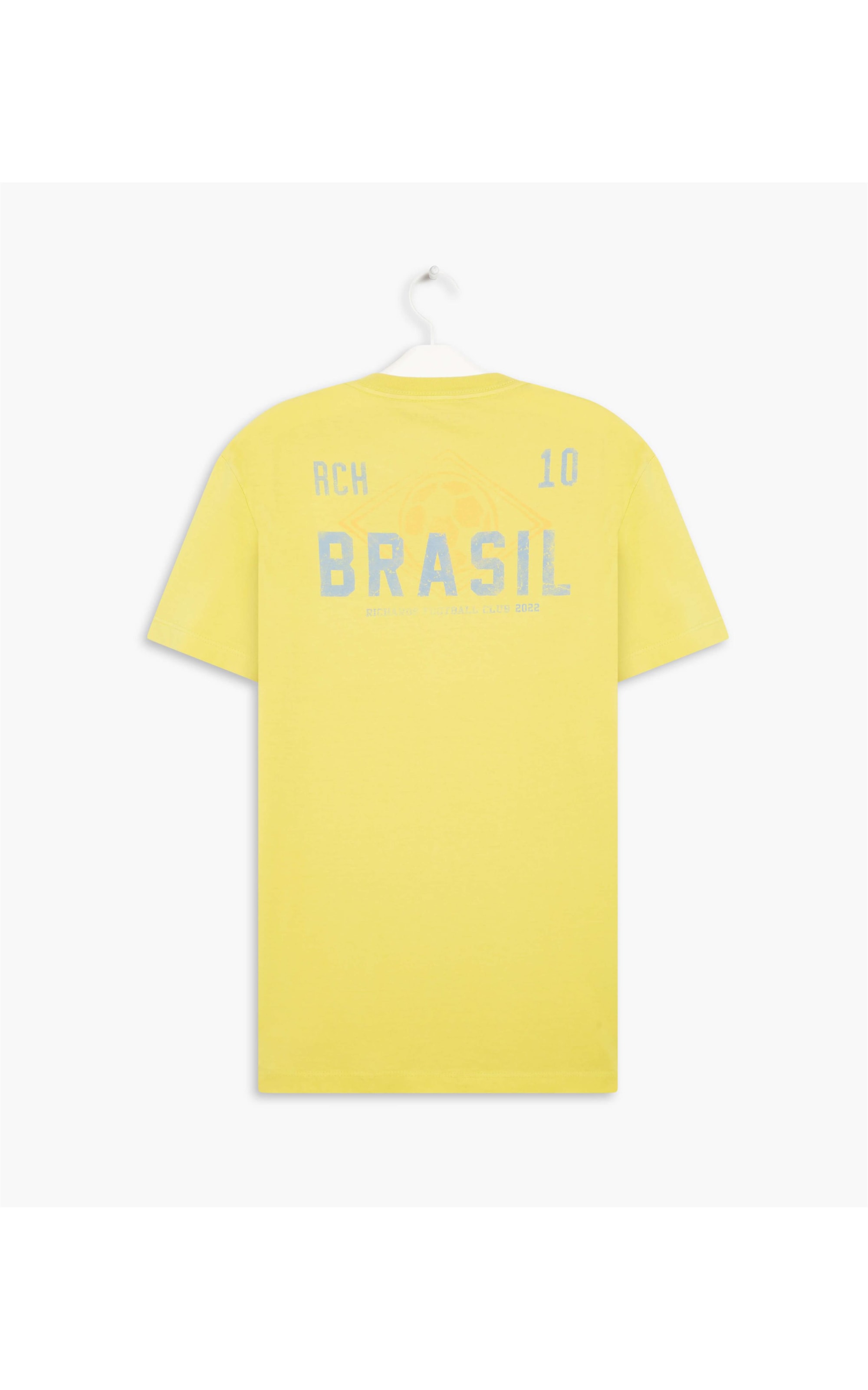 T-Shirt Mm Brasil Cup Amarelo Limao