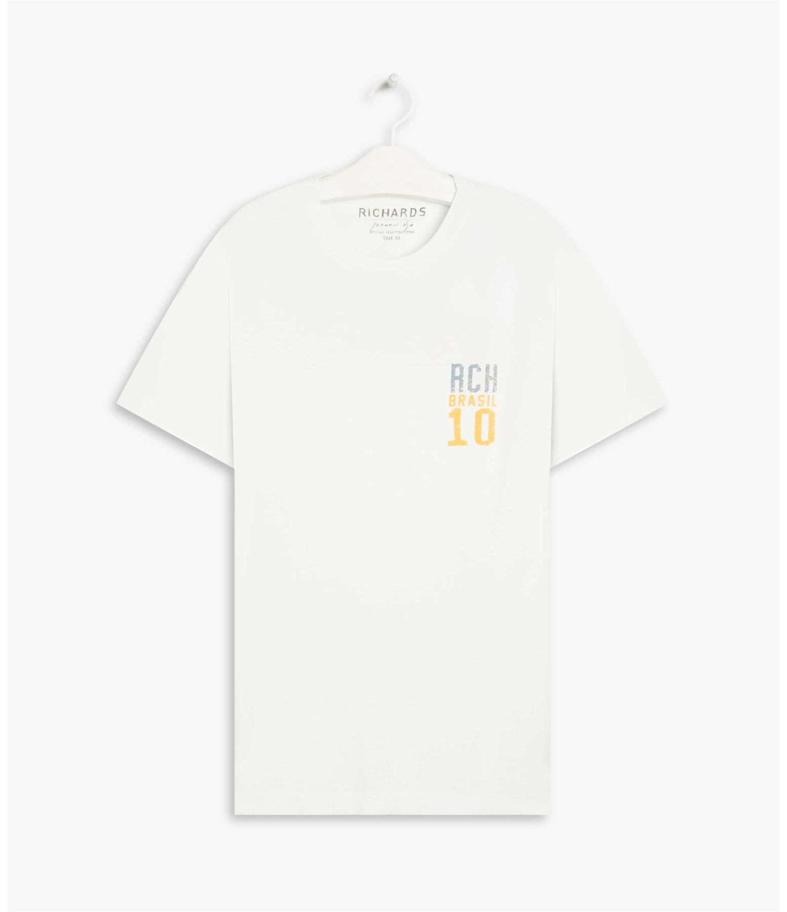 T-Shirt Mm Brasil Cup Branco