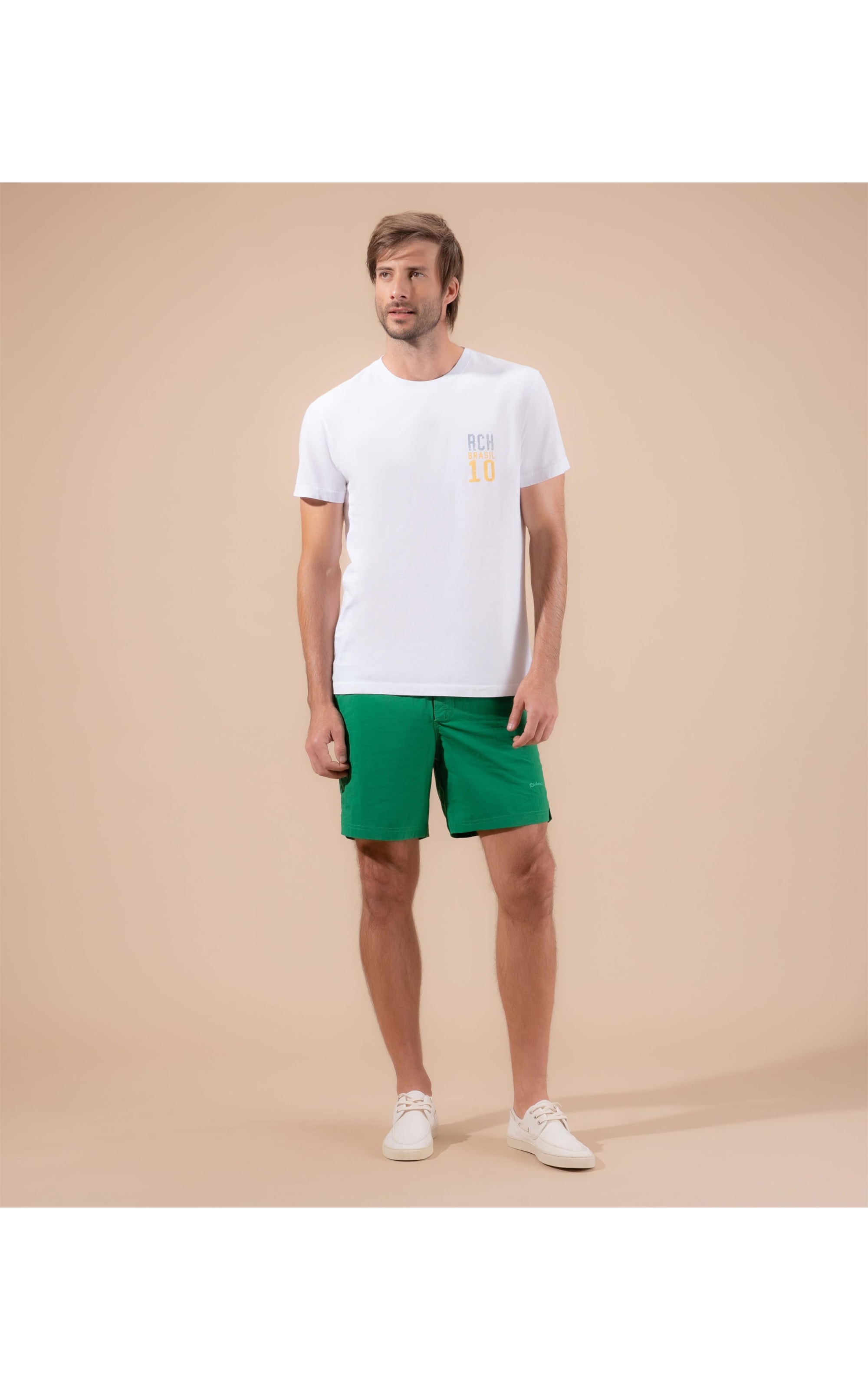 T-Shirt Mm Brasil Cup Branco