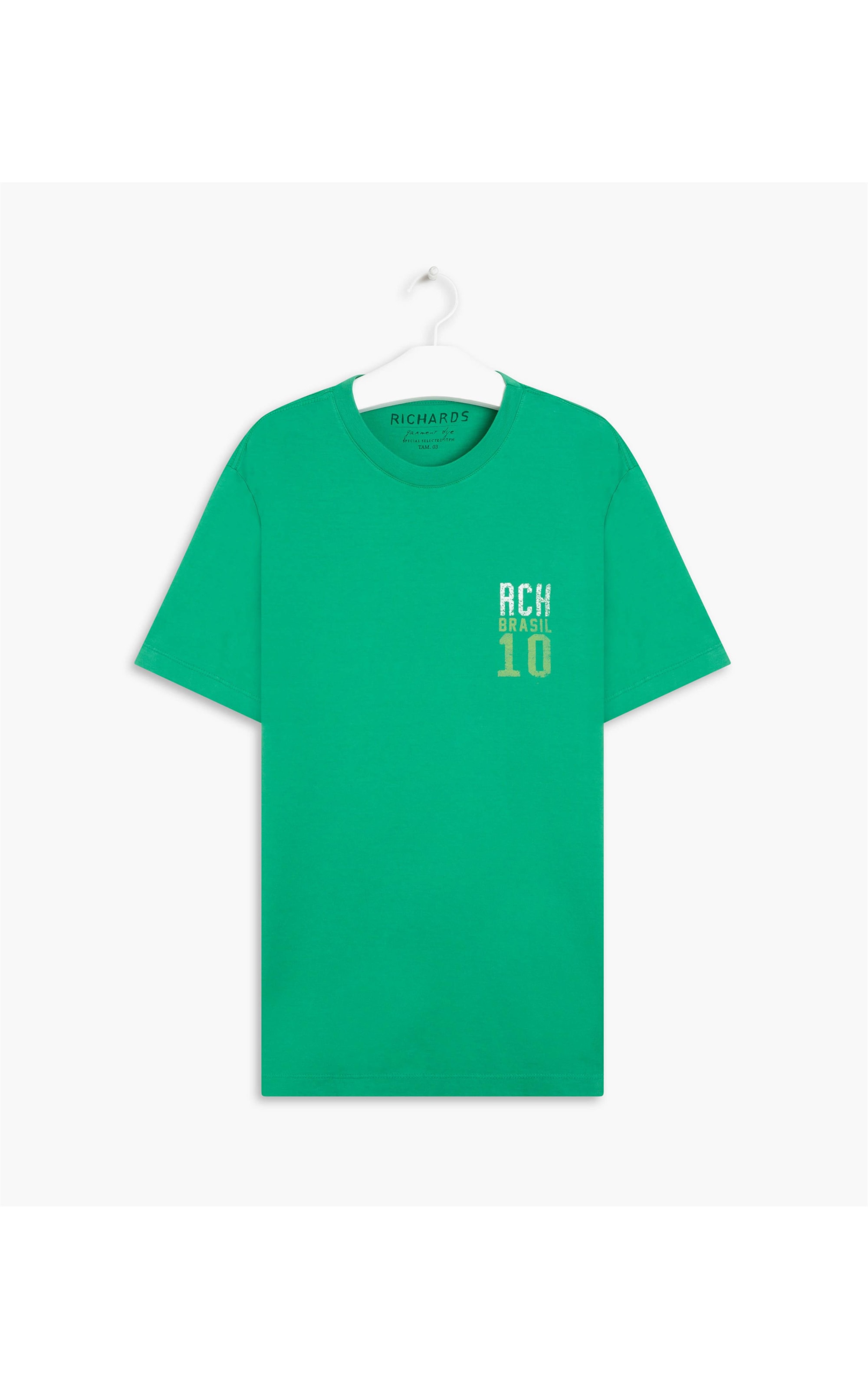 T-Shirt Mm Brasil Cup Verde Bandeira