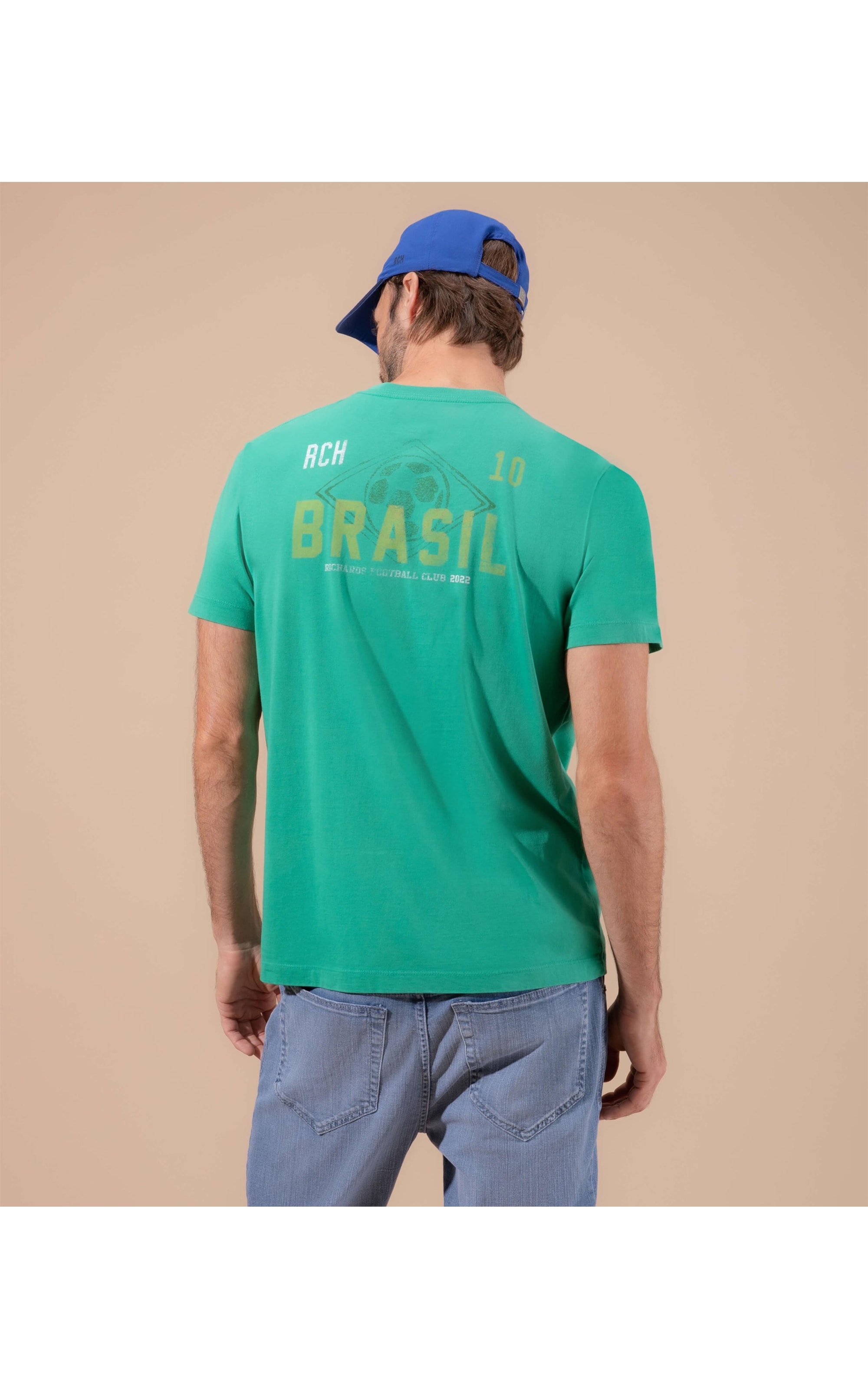 T-Shirt Mm Brasil Cup Verde Bandeira