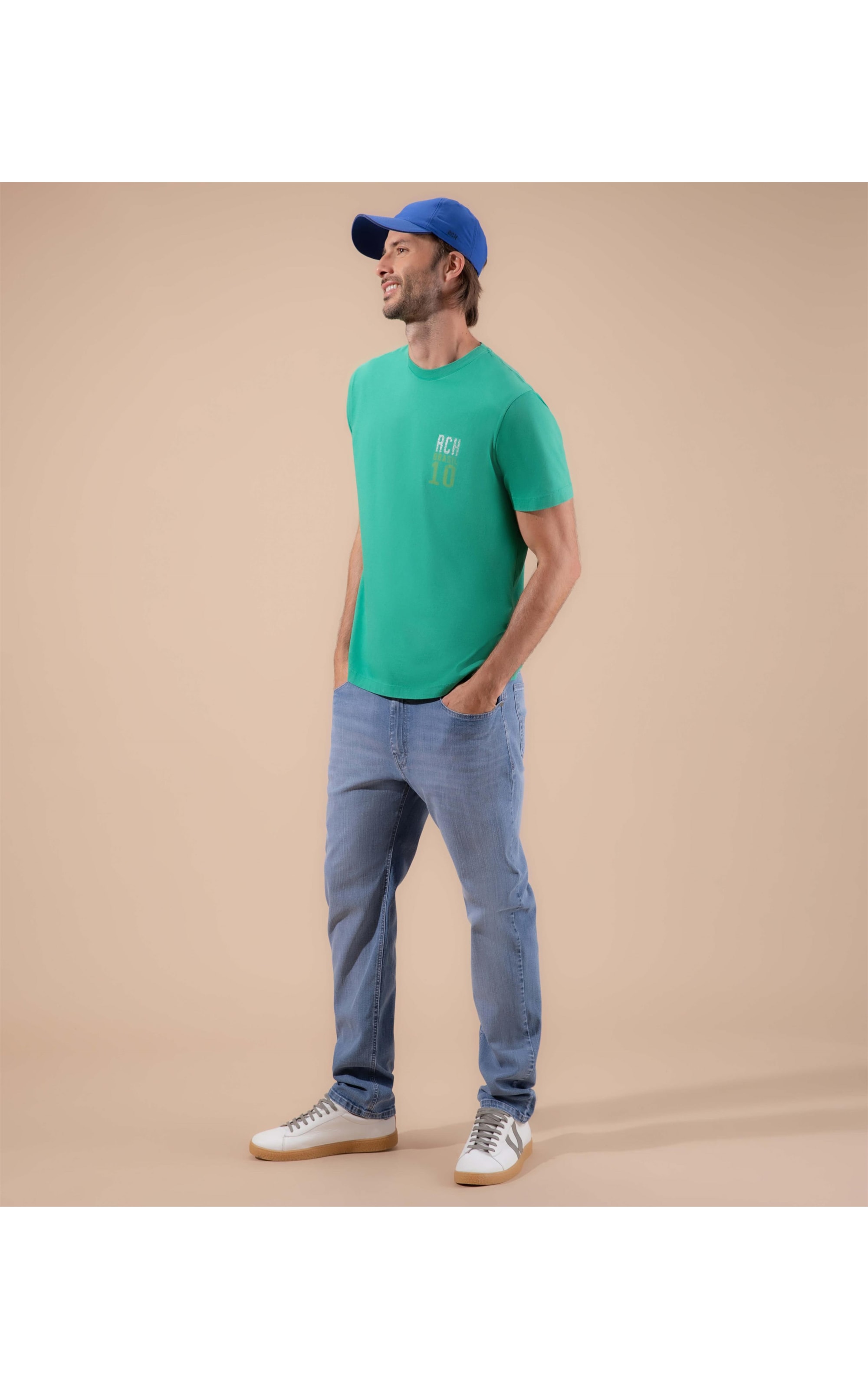T-Shirt Mm Brasil Cup Verde Bandeira