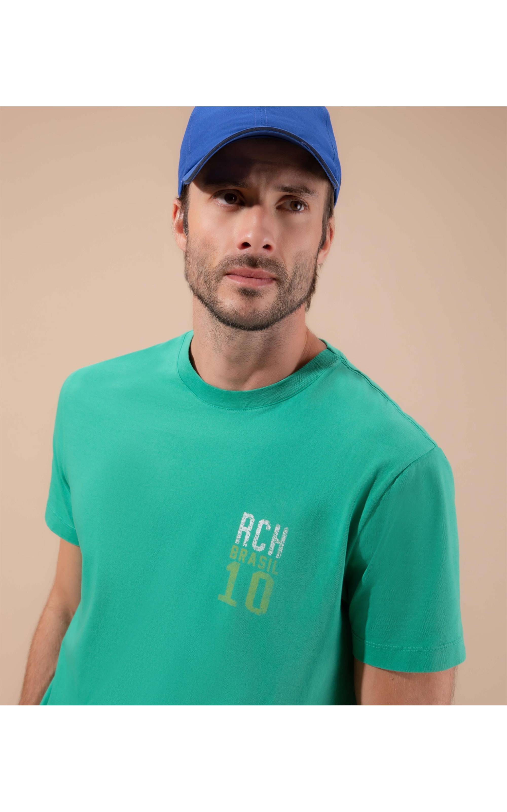 T-Shirt Mm Brasil Cup Verde Bandeira