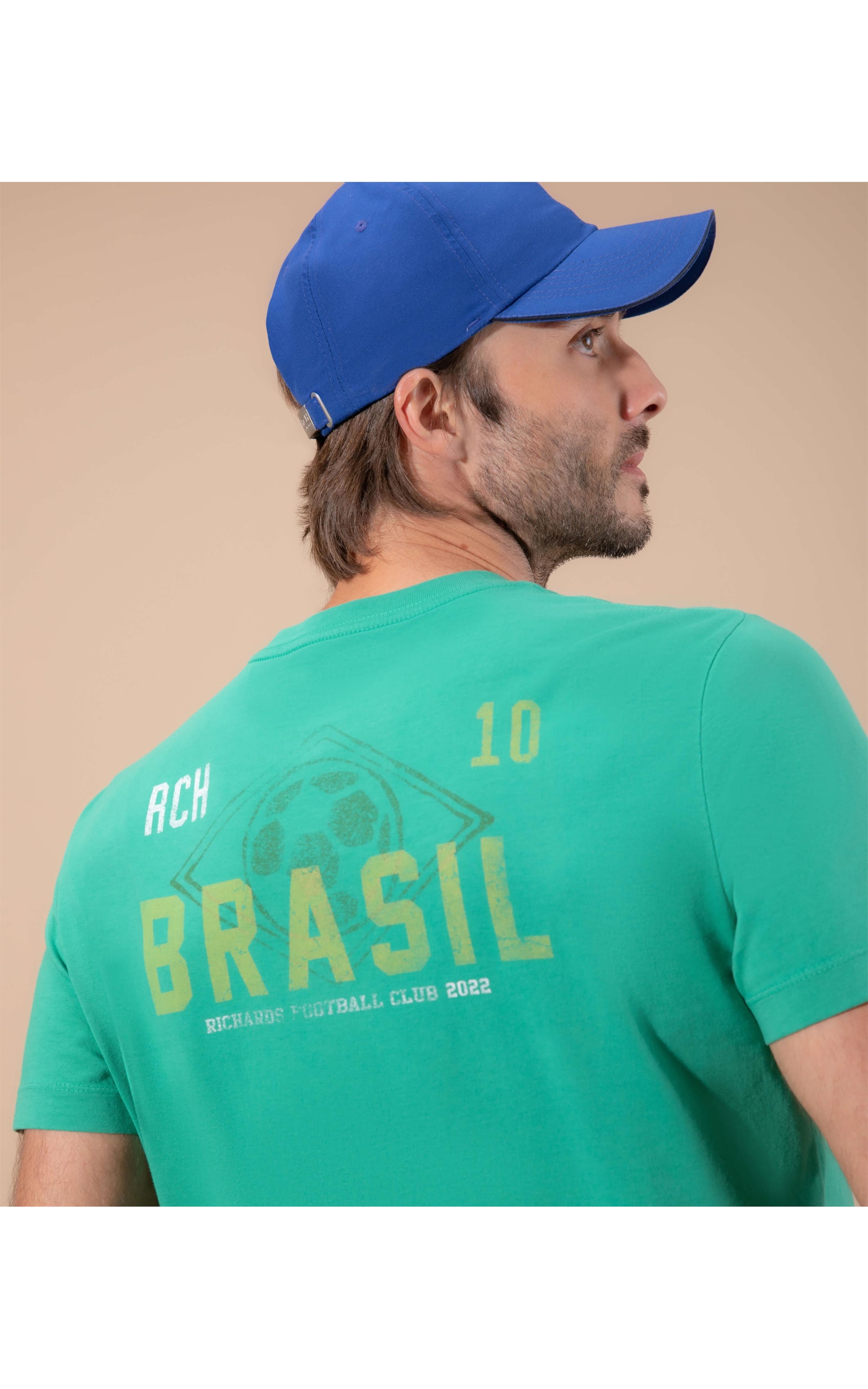 T-Shirt Mm Brasil Cup Verde Bandeira