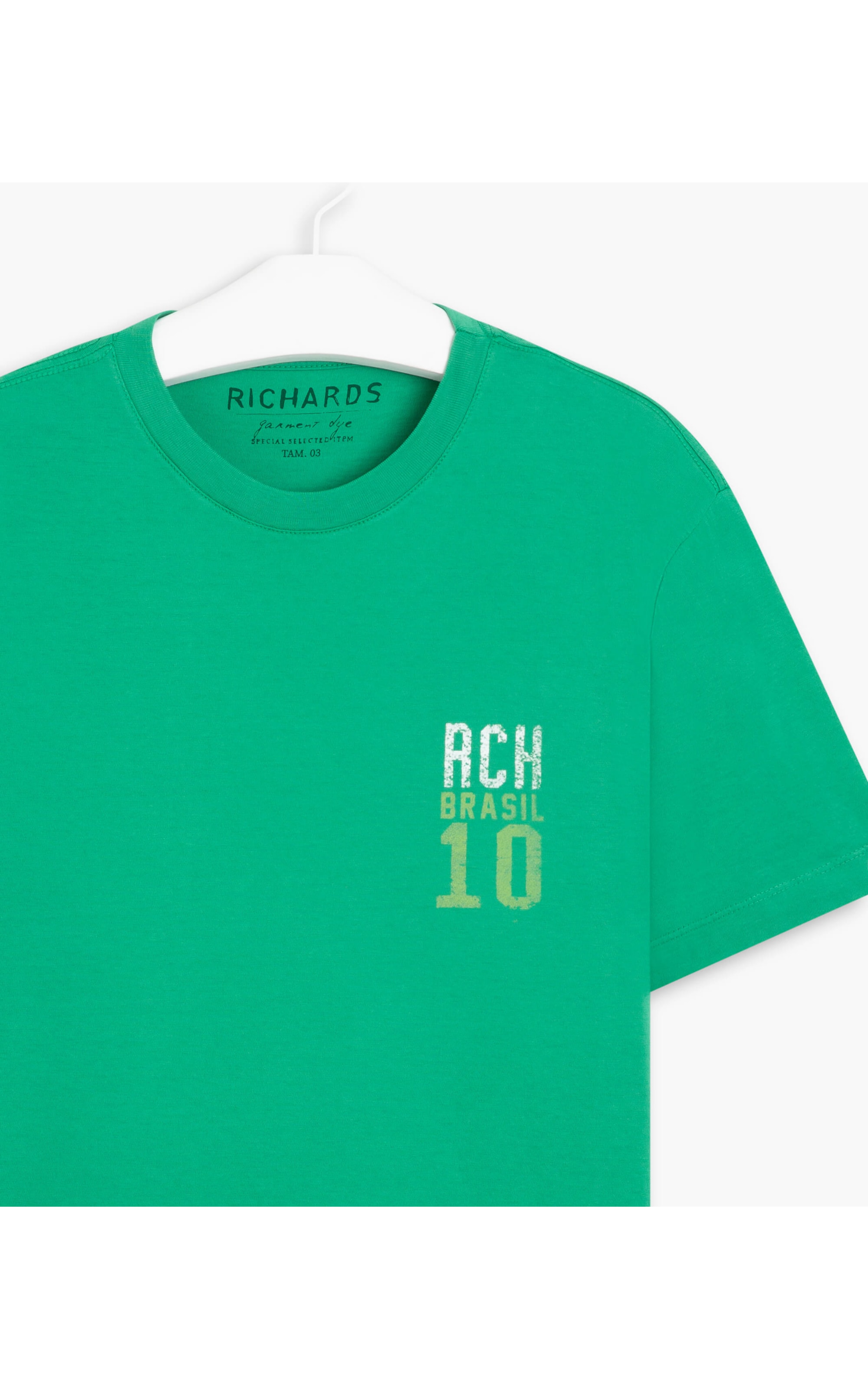 T-Shirt Mm Brasil Cup Verde Bandeira
