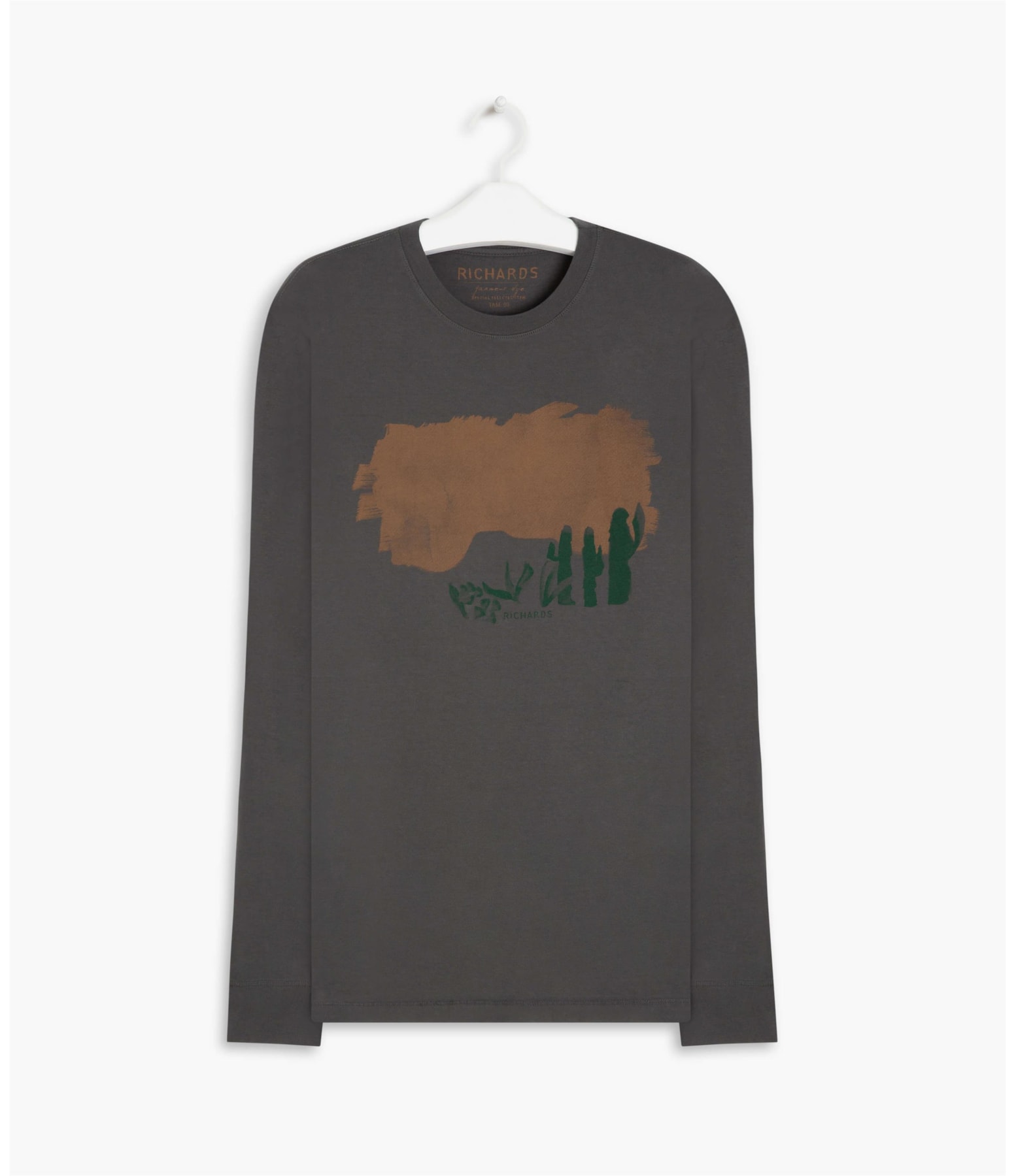 T-Shirt Mm Cactus Ml Charcoal