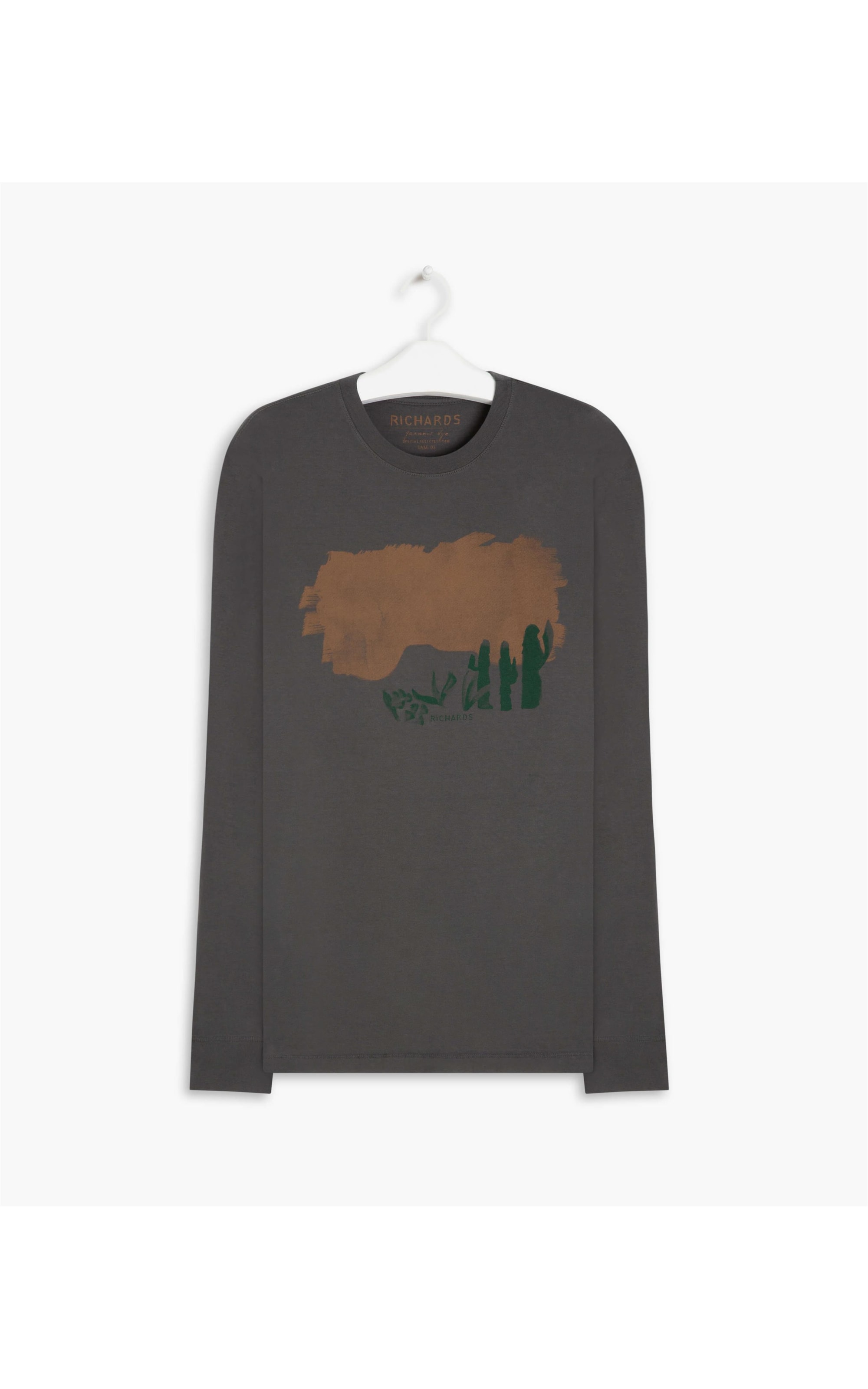 T-Shirt Mm Cactus Ml Charcoal