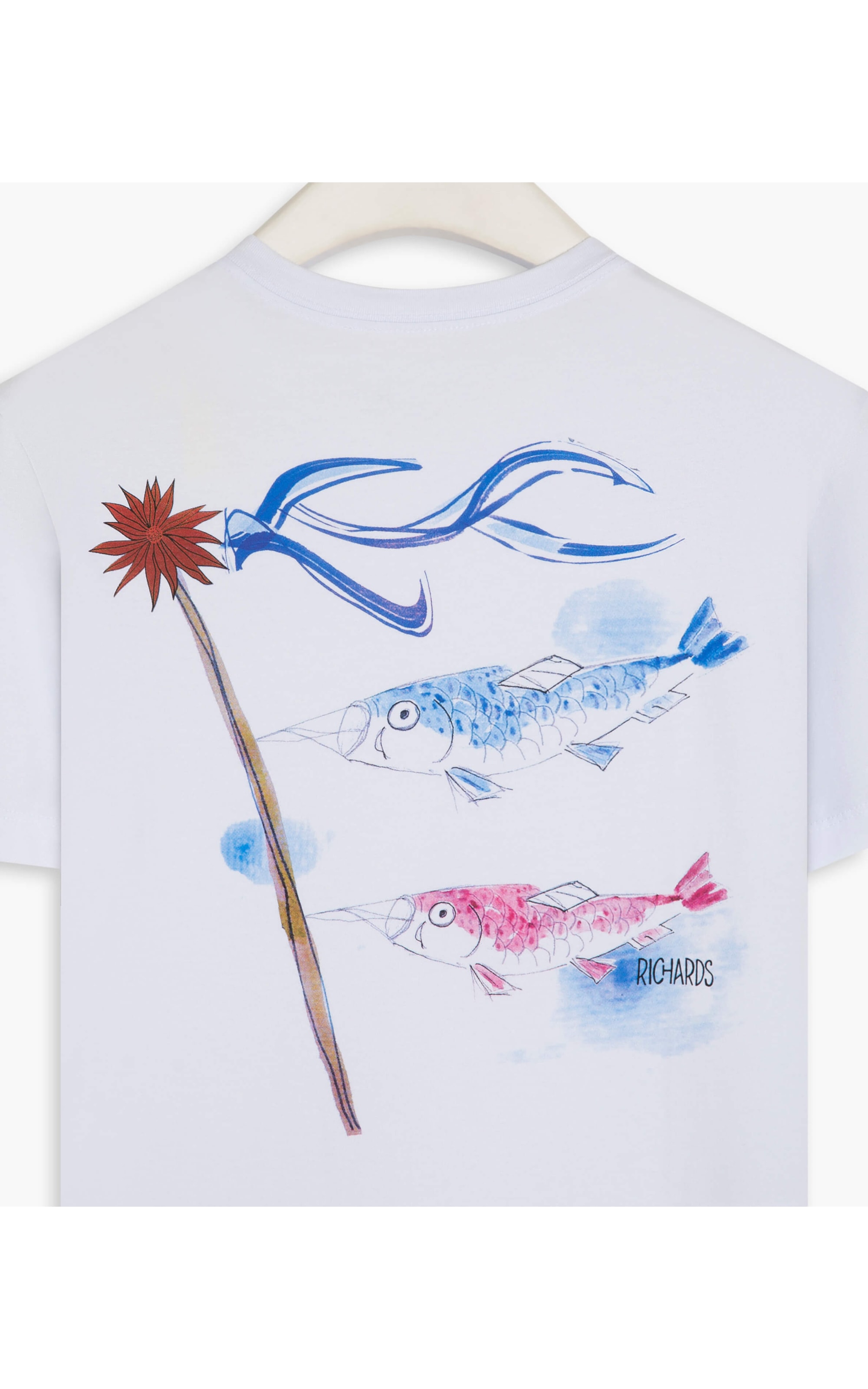 T-Shirt Mm Carpa Kites Branco