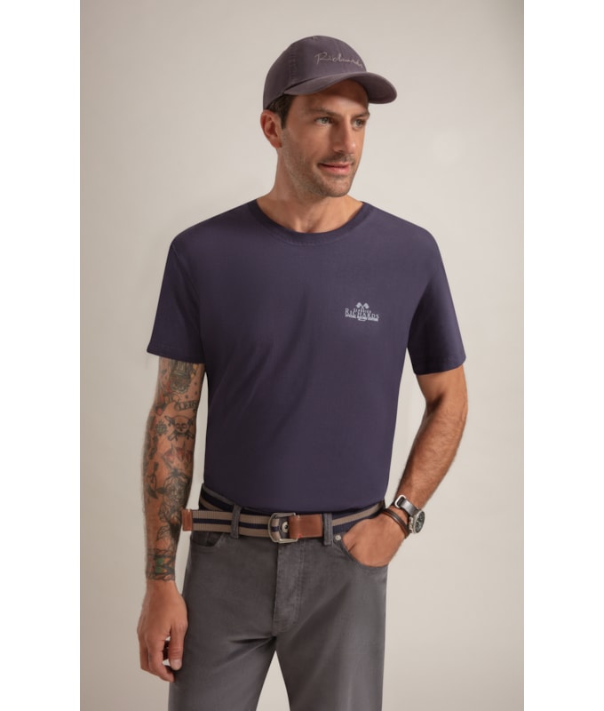 T-Shirt Mm Classic Car Gp Purple Blue