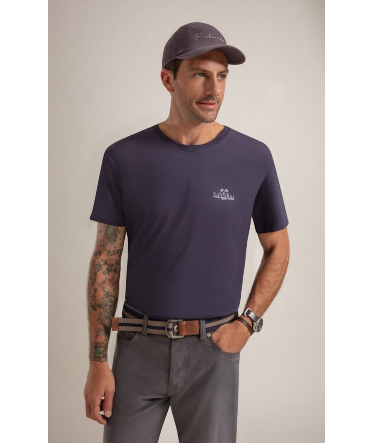 T-Shirt Mm Classic Car Gp Purple Blue