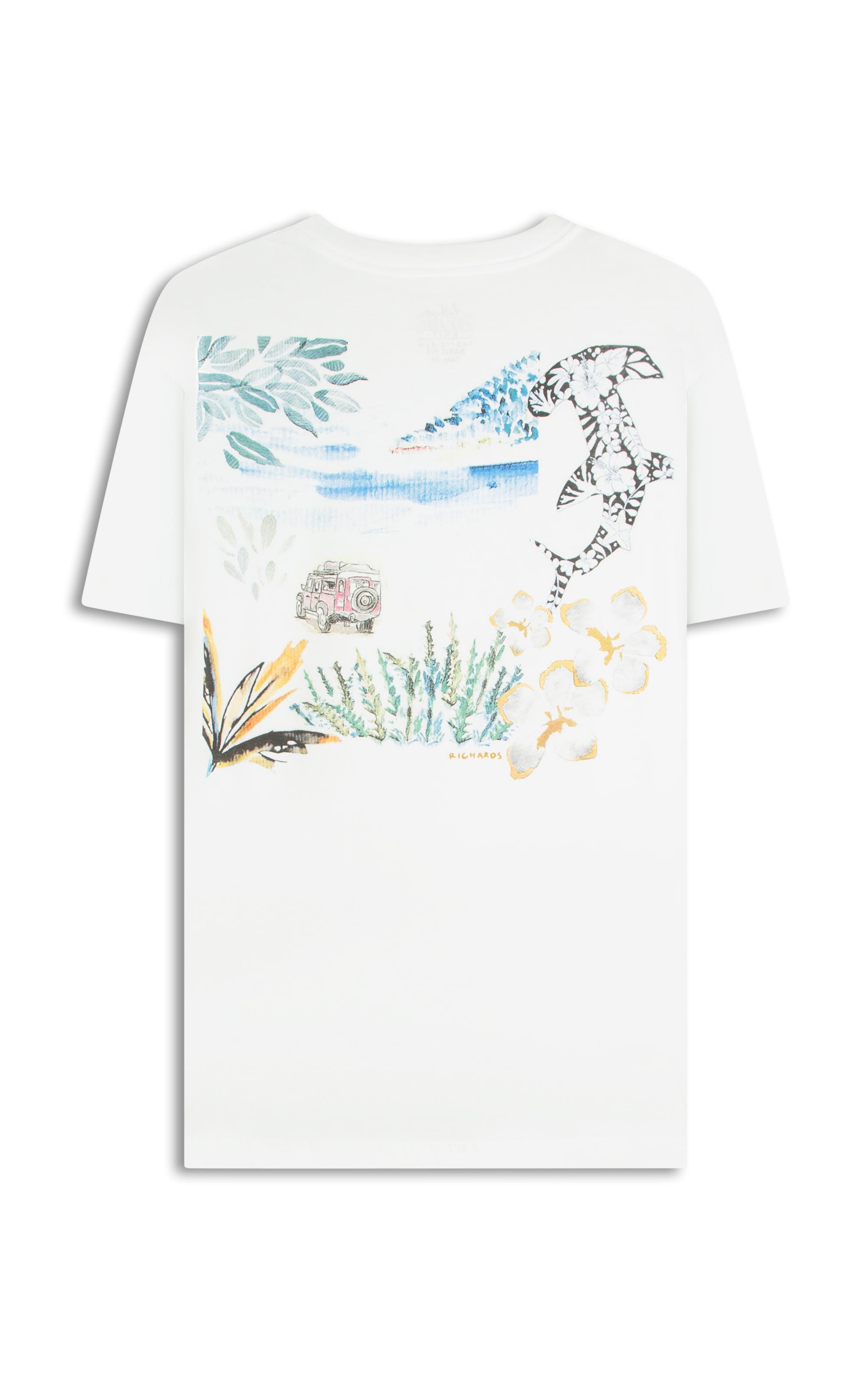 T-Shirt Mm Colagem La Plage Costas Bf Branco