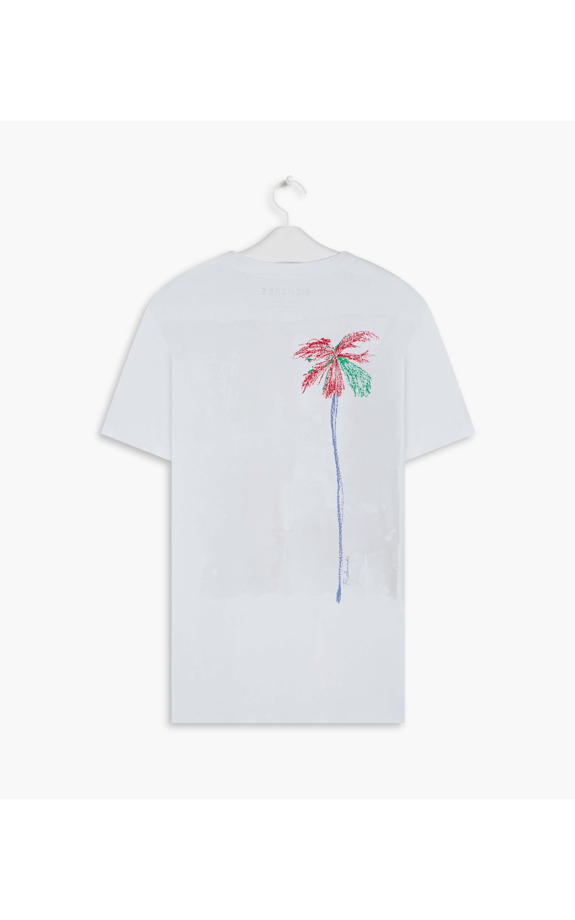 T-Shirt Mm Coqueiro Stone Branco