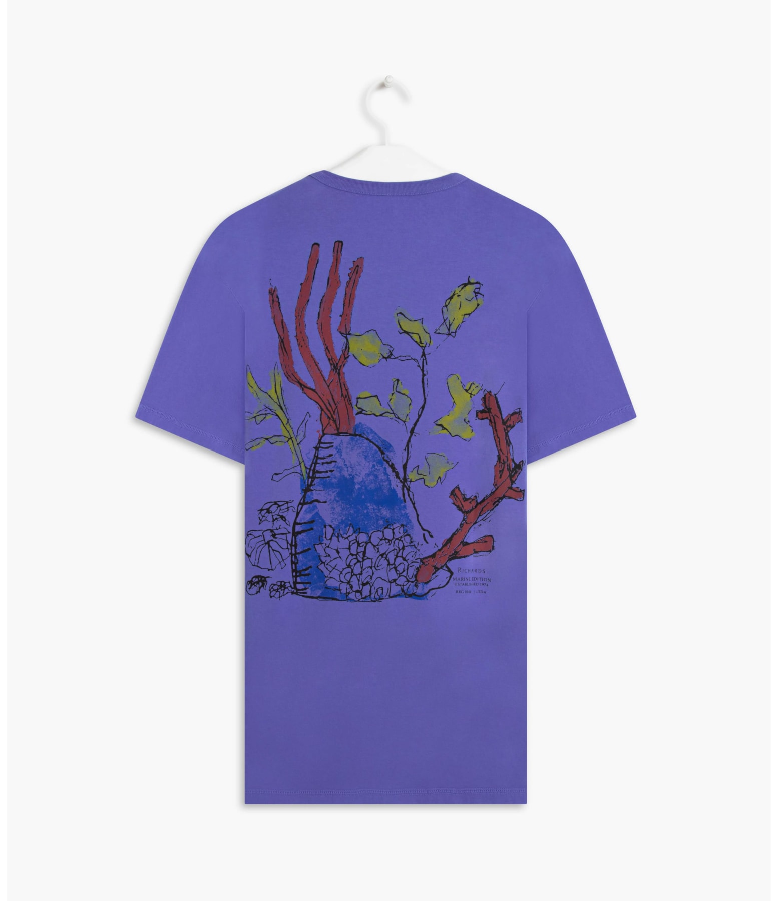 T-Shirt Mm Coral Azul Bic
