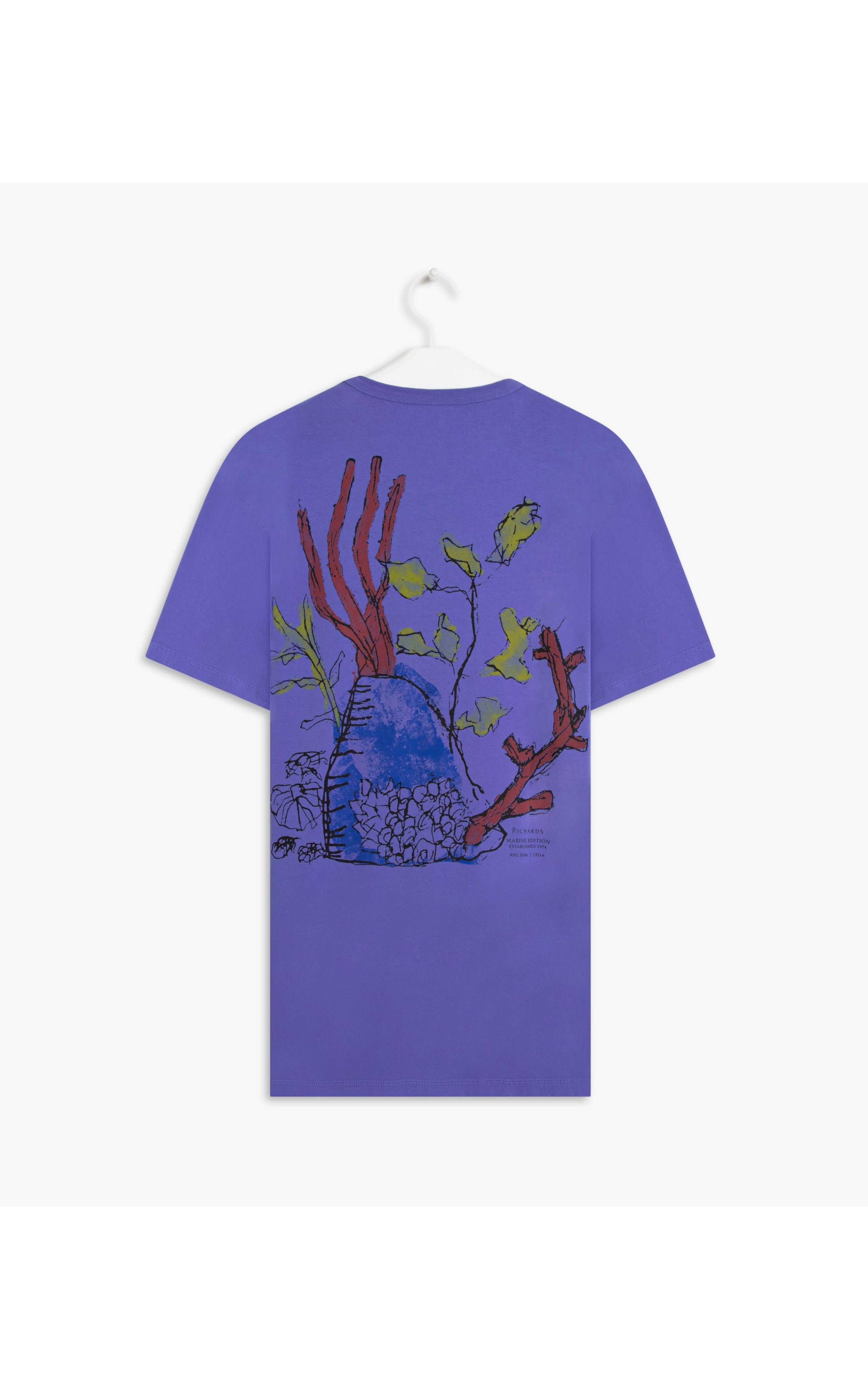 T-Shirt Mm Coral Azul Bic