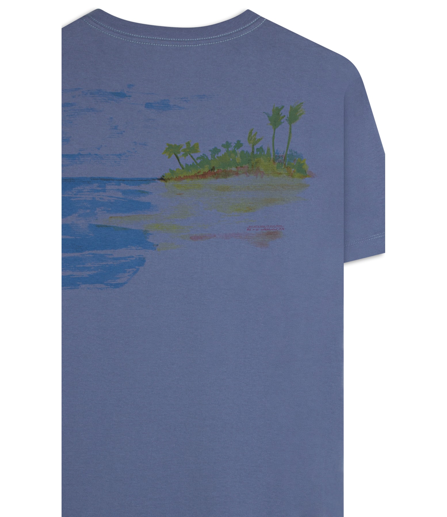 T-Shirt Mm Costa Costas Bf Azul Pervante