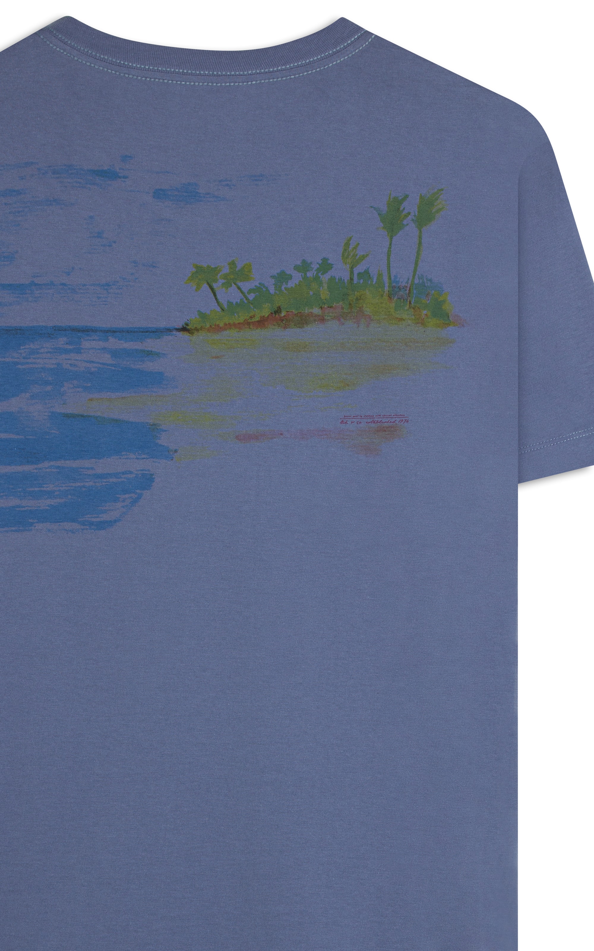 T-Shirt Mm Costa Costas Bf Azul Pervante