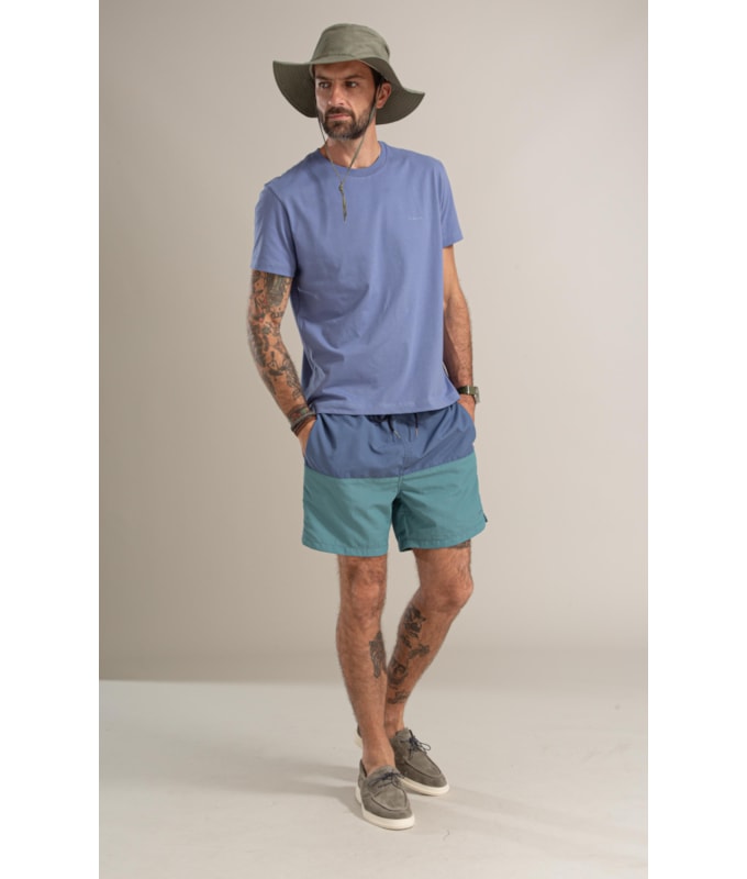 T-Shirt Mm Costa Costas Bf Azul Pervante