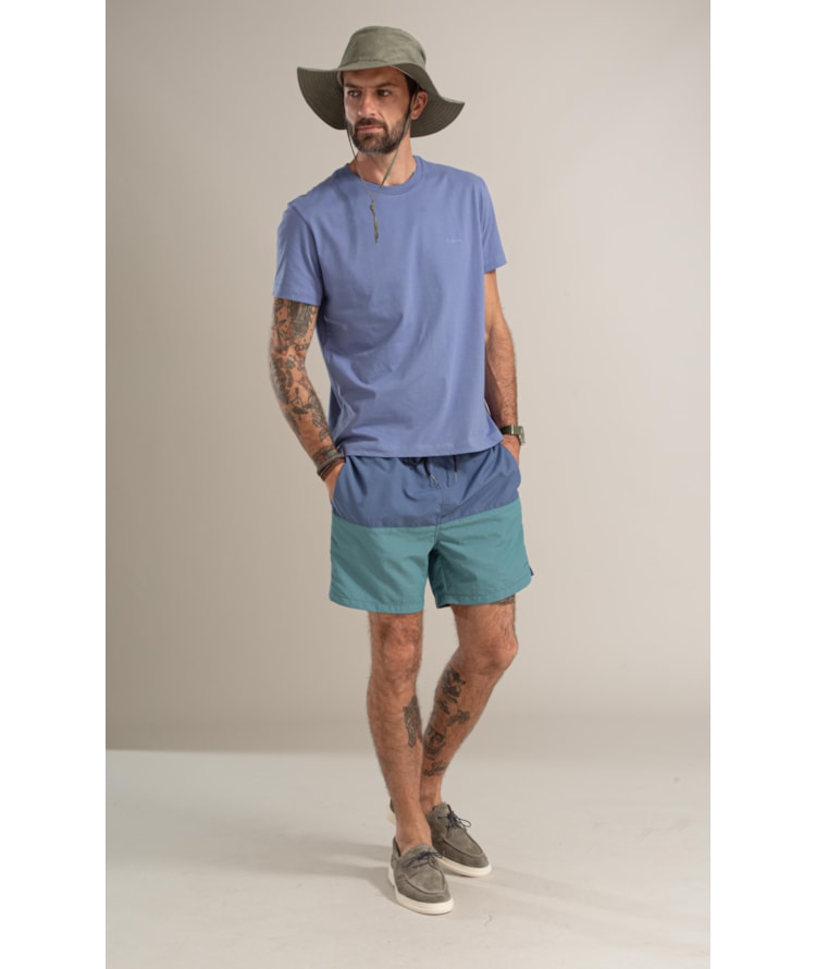 T-Shirt Mm Costa Costas Bf Azul Pervante