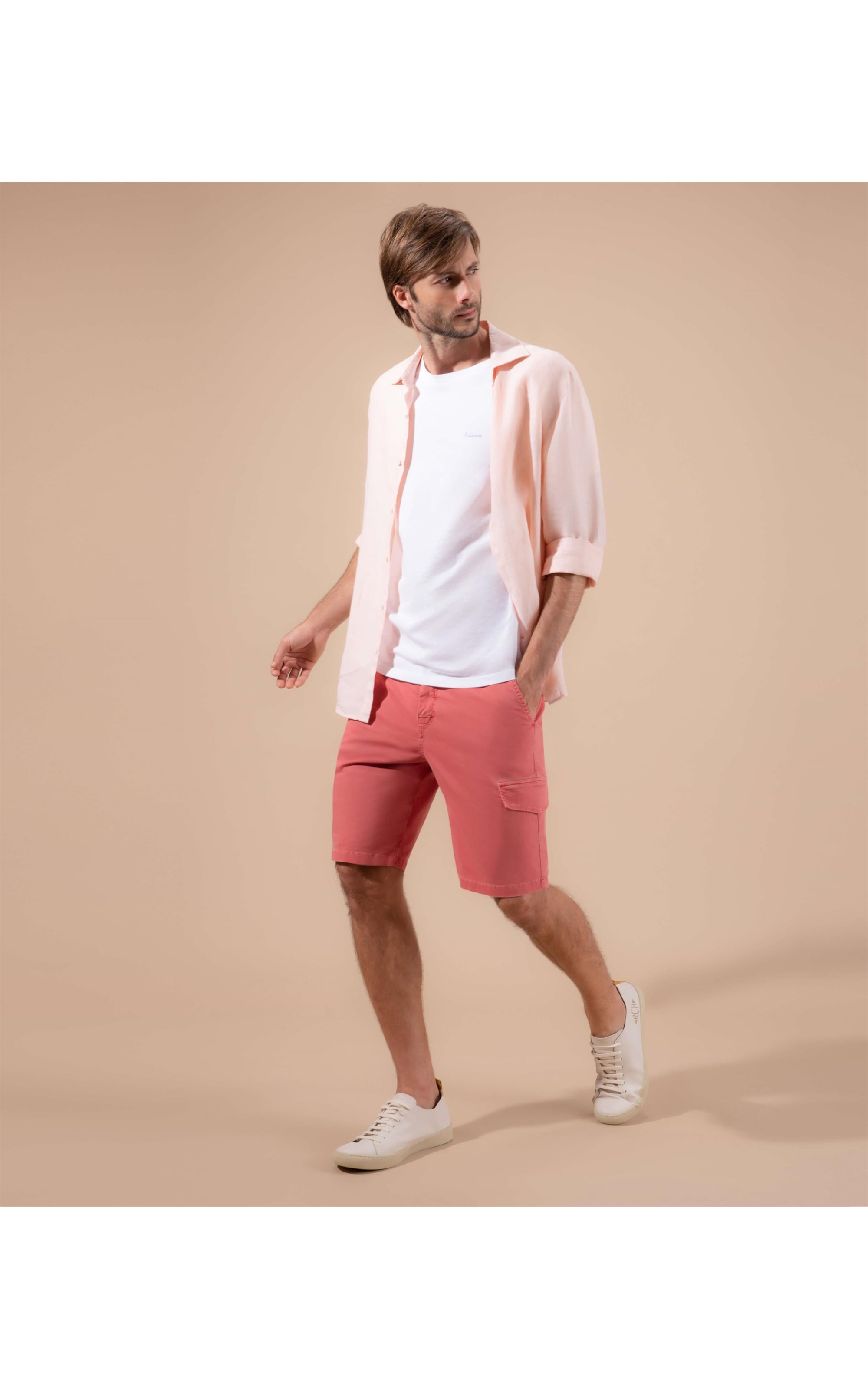 T-Shirt Mm Crab Costas Stone Branco
