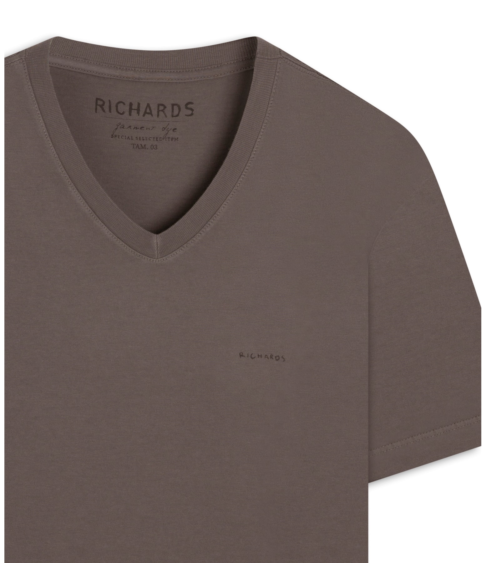 T-Shirt Mm Decote Mc Castor