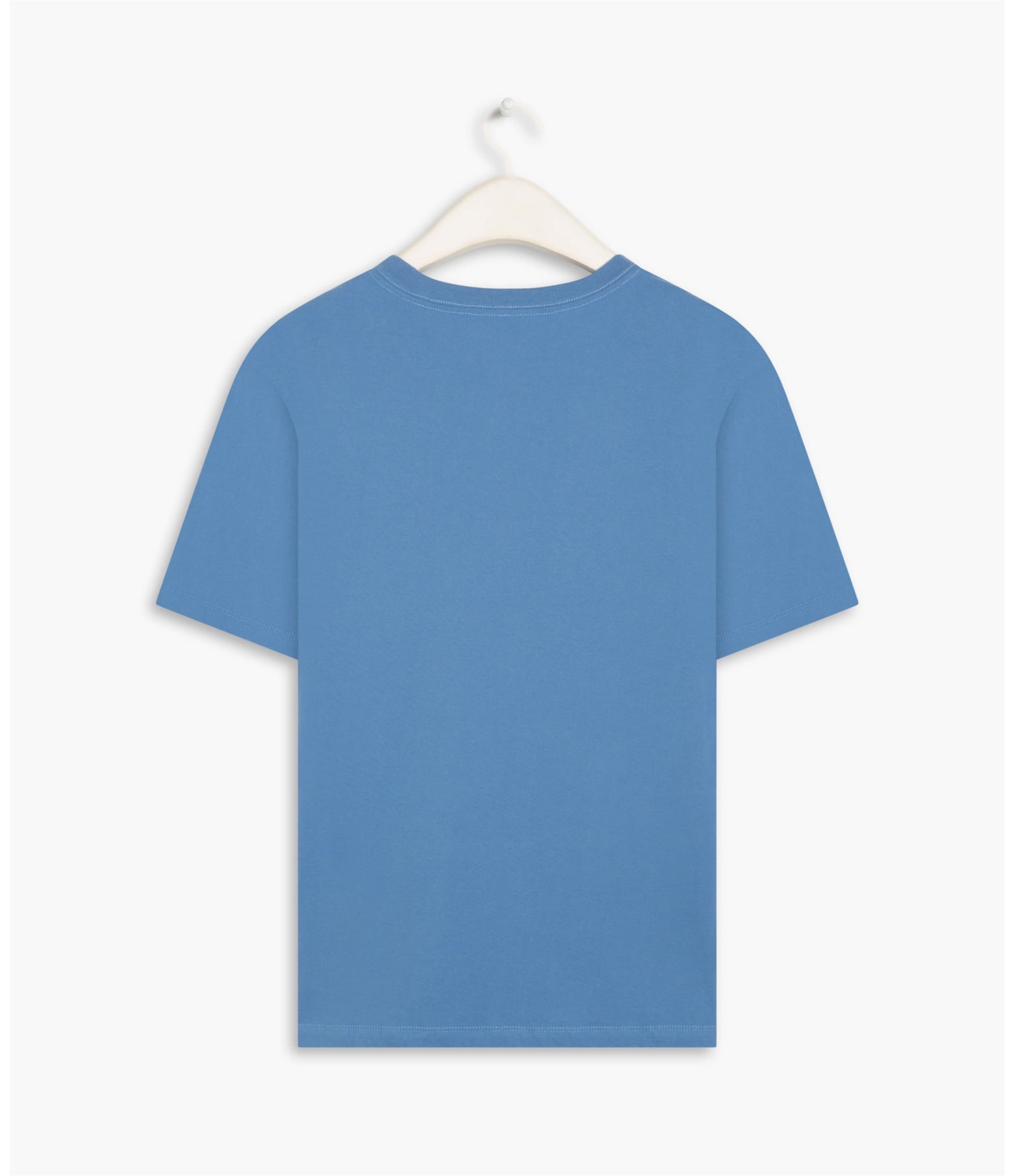 T-Shirt Mm Decote v Mc Azul Medio