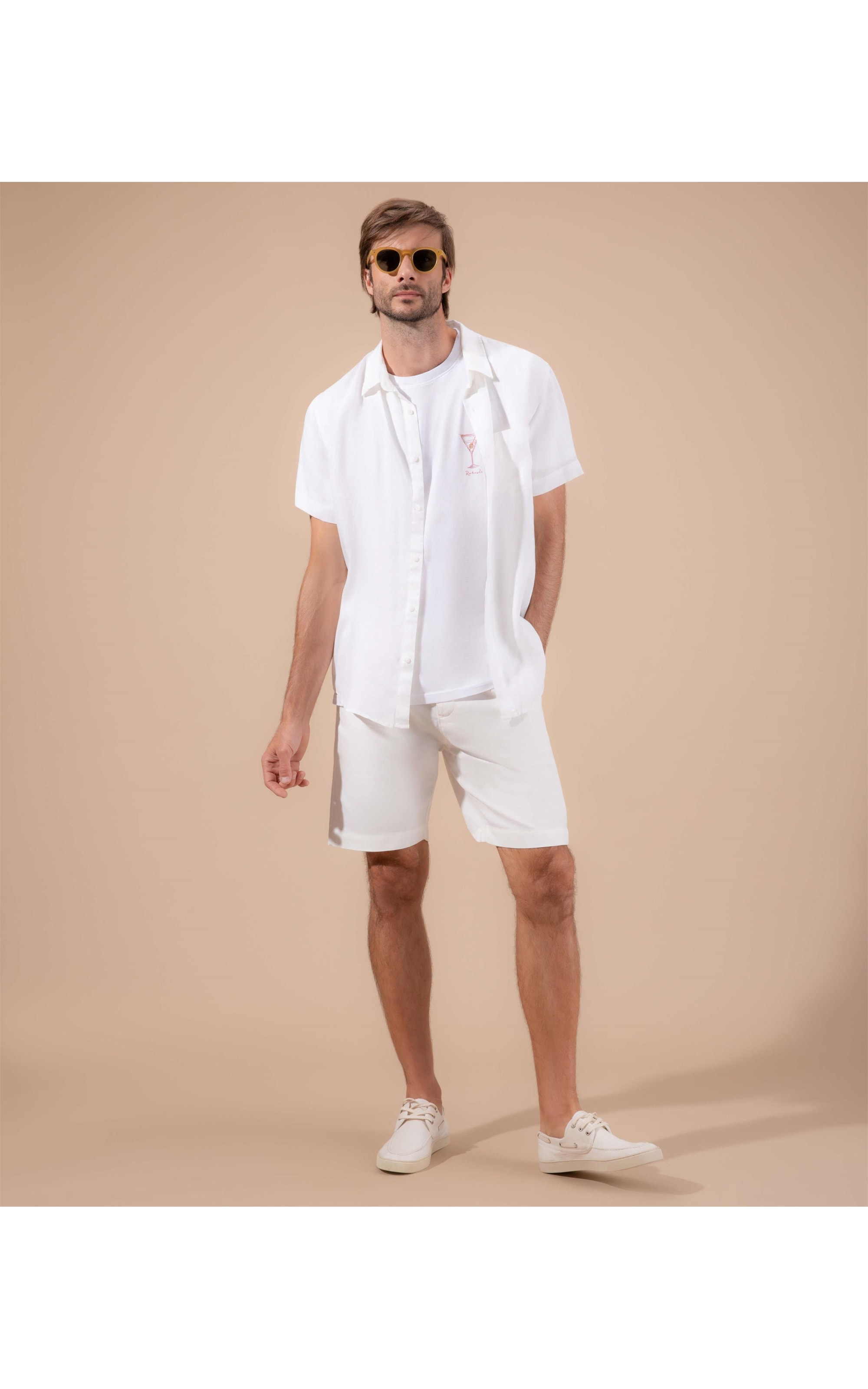 T-Shirt Mm Dry Martini Stone Branco