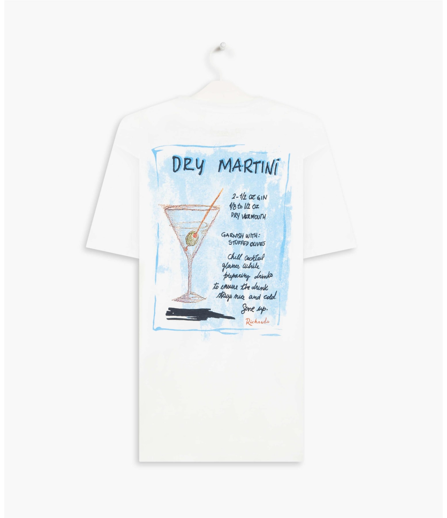 T-Shirt Mm Dry Martini Stone Branco