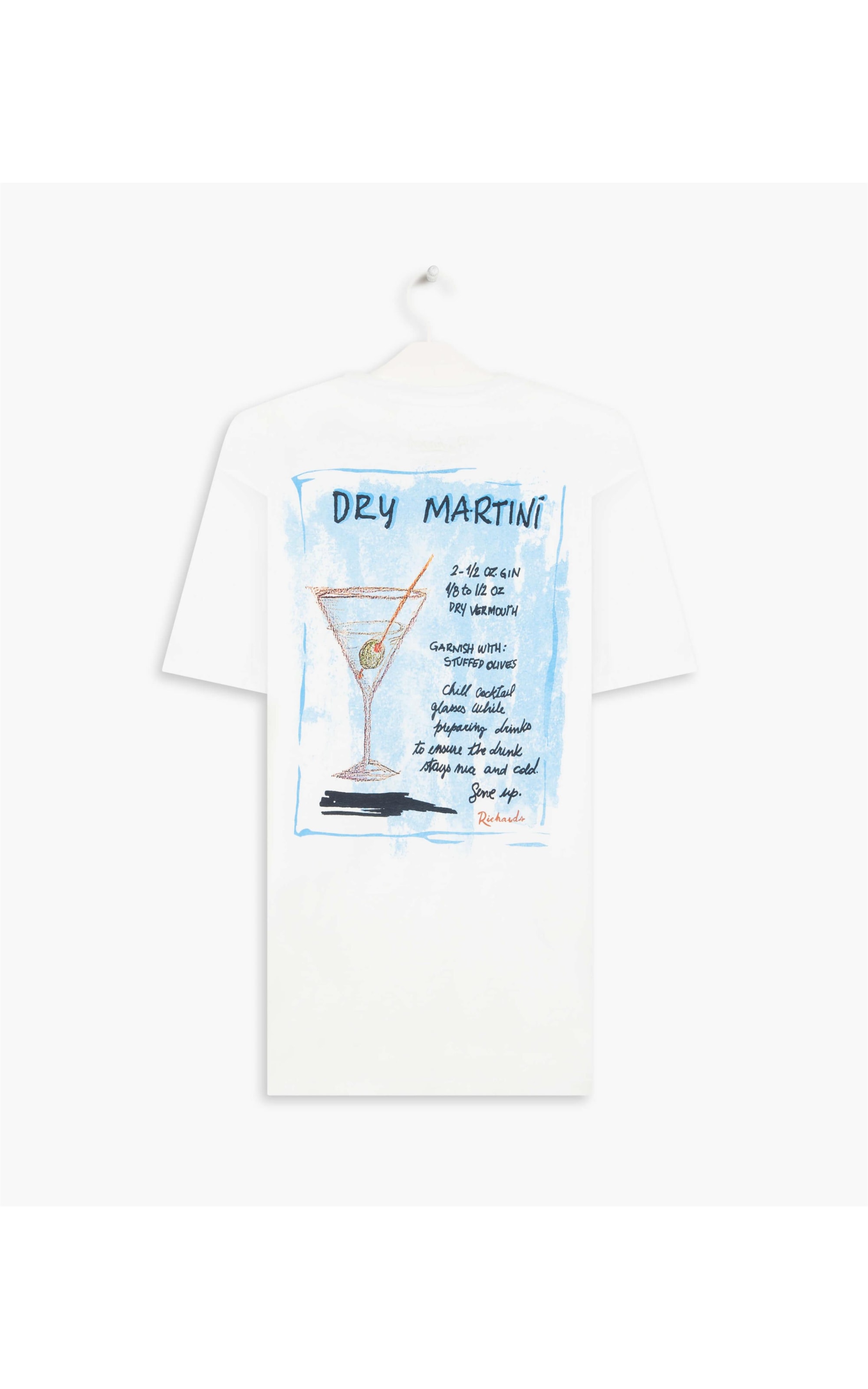 T-Shirt Mm Dry Martini Stone Branco