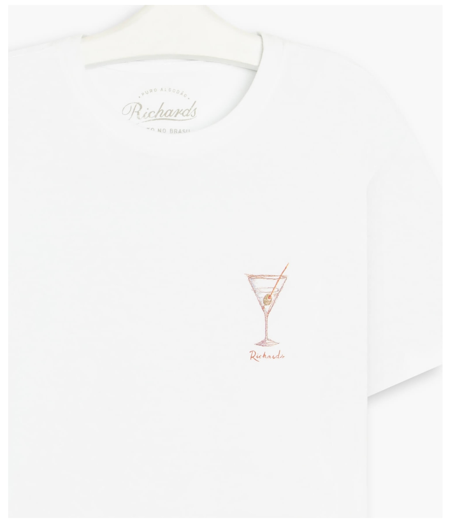 T-Shirt Mm Dry Martini Stone Branco