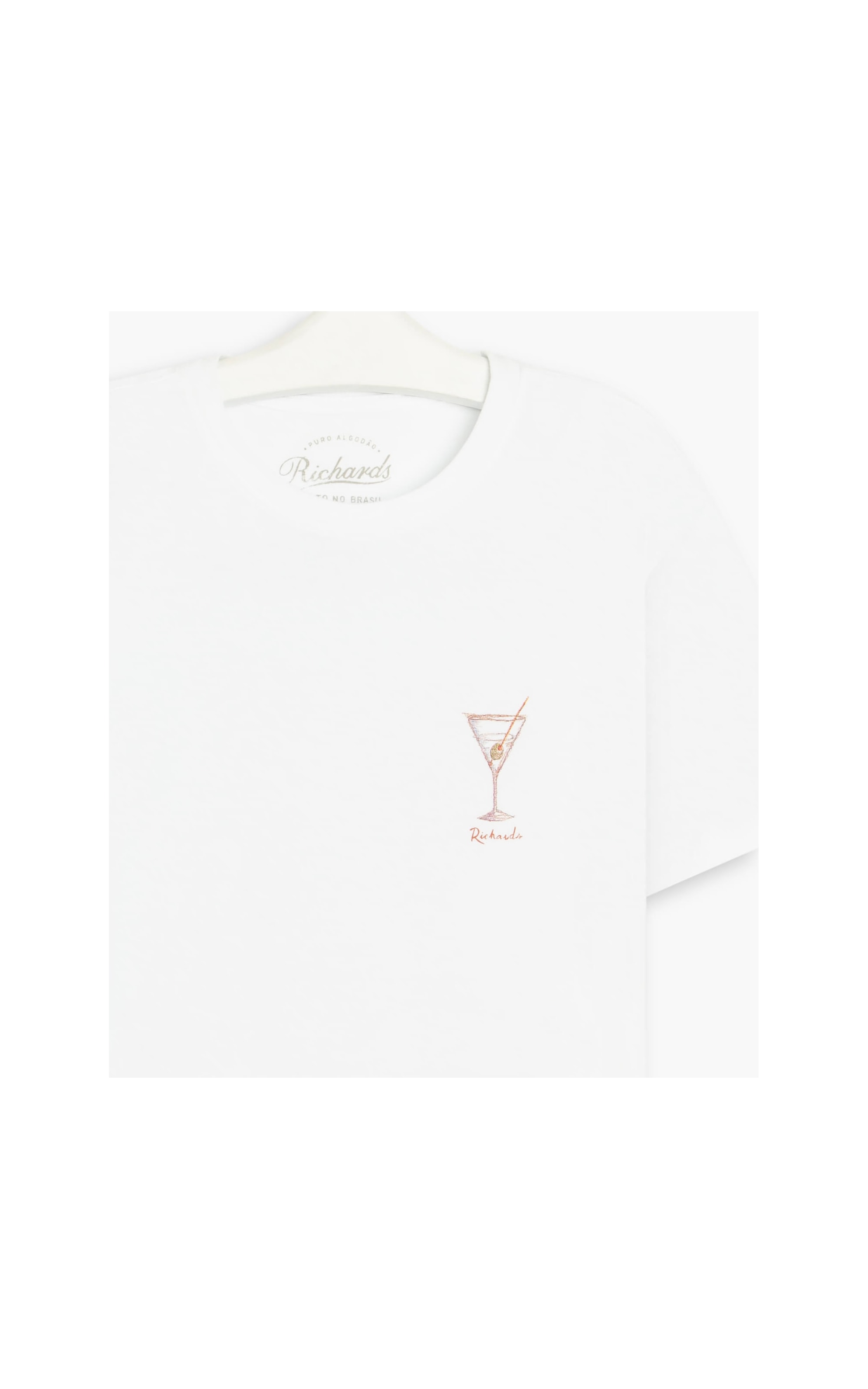 T-Shirt Mm Dry Martini Stone Branco