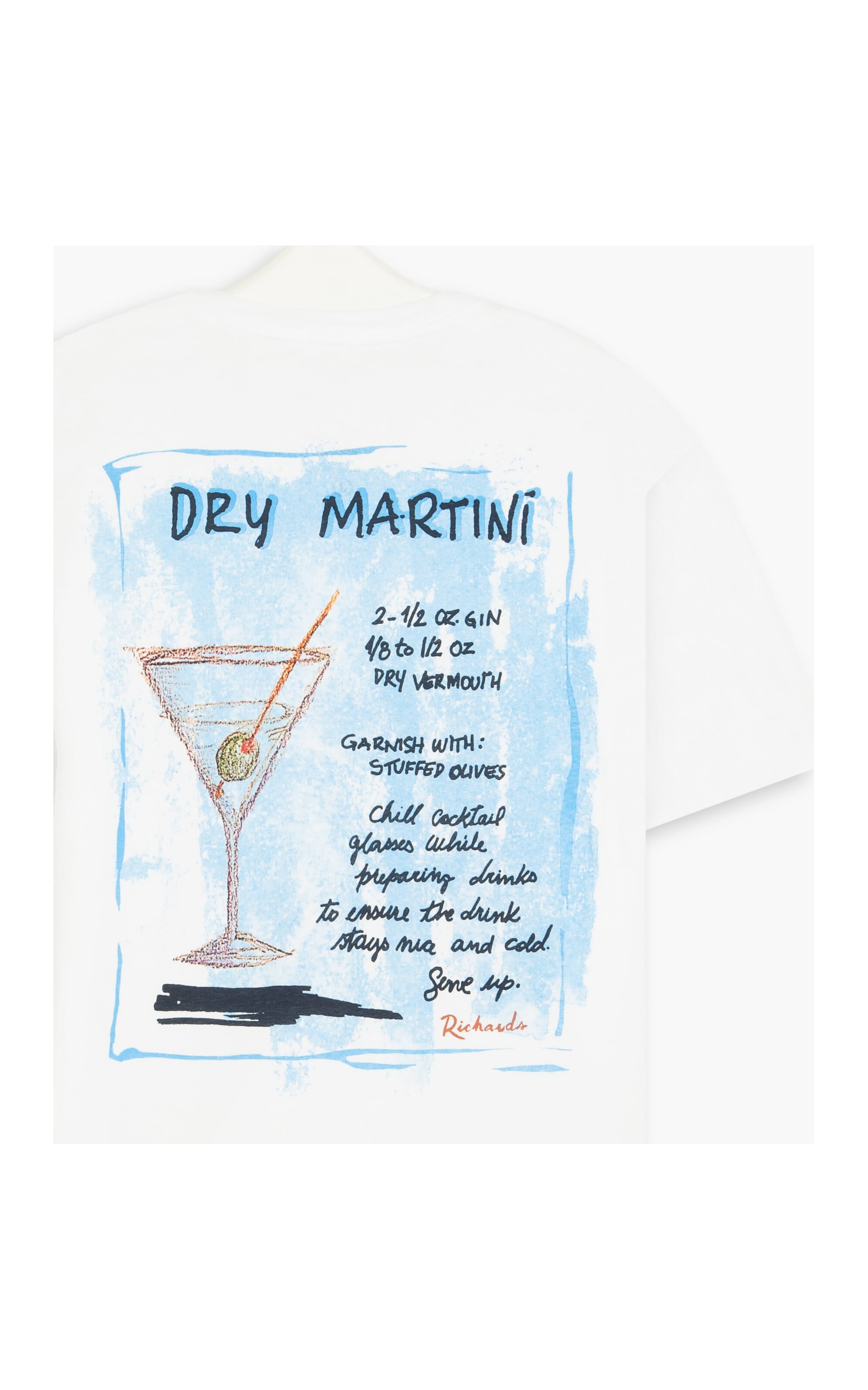 T-Shirt Mm Dry Martini Stone Branco