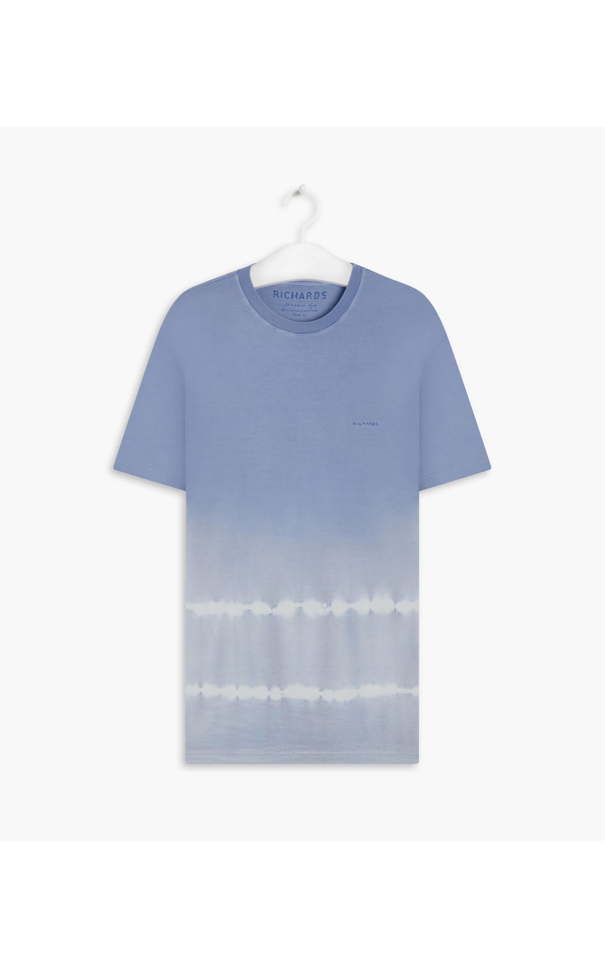 T-Shirt Mm Dye Lines Azul Claro