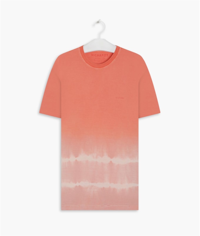 T-Shirt Mm Dye Lines Coral