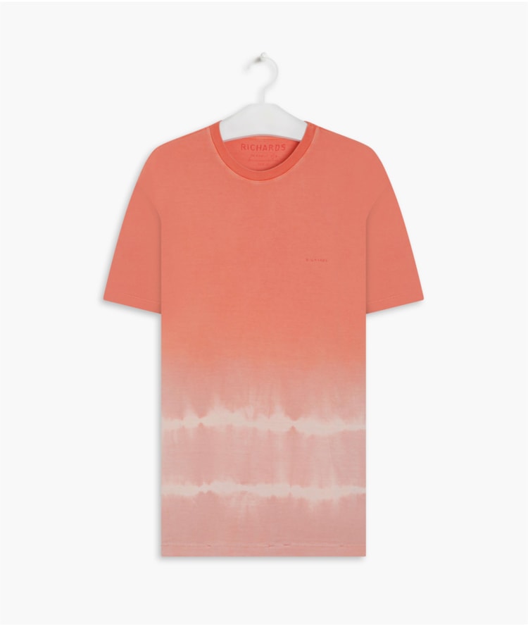 T-Shirt Mm Dye Lines Coral