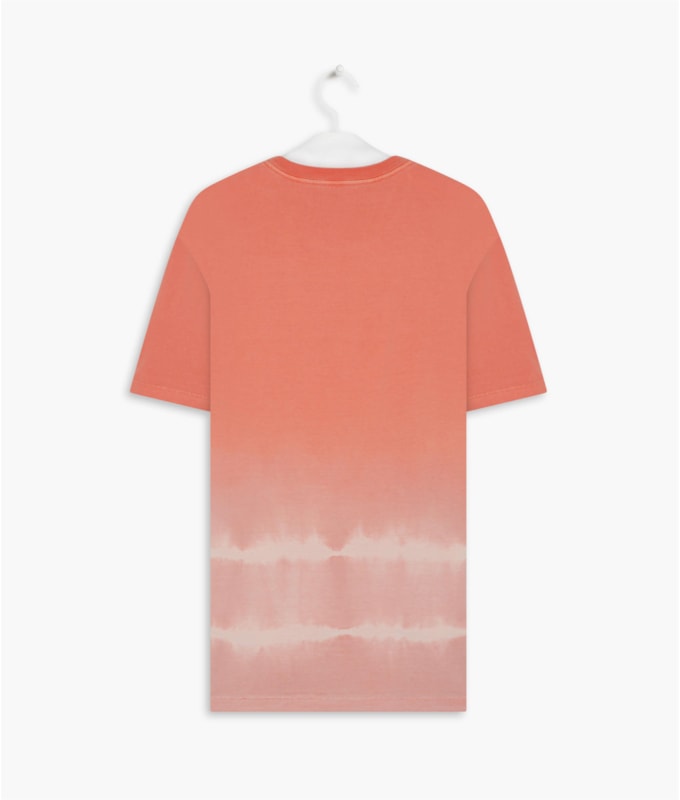 T-Shirt Mm Dye Lines Coral