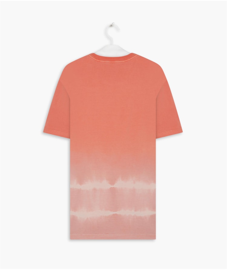 T-Shirt Mm Dye Lines Coral