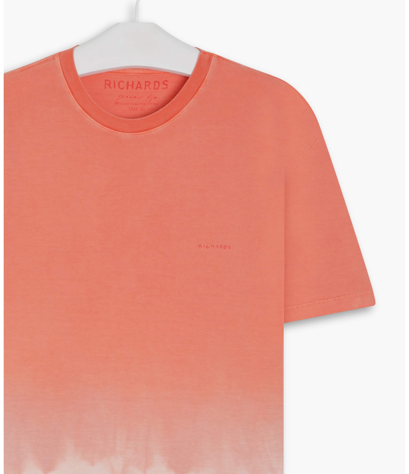 T-Shirt Mm Dye Lines Coral