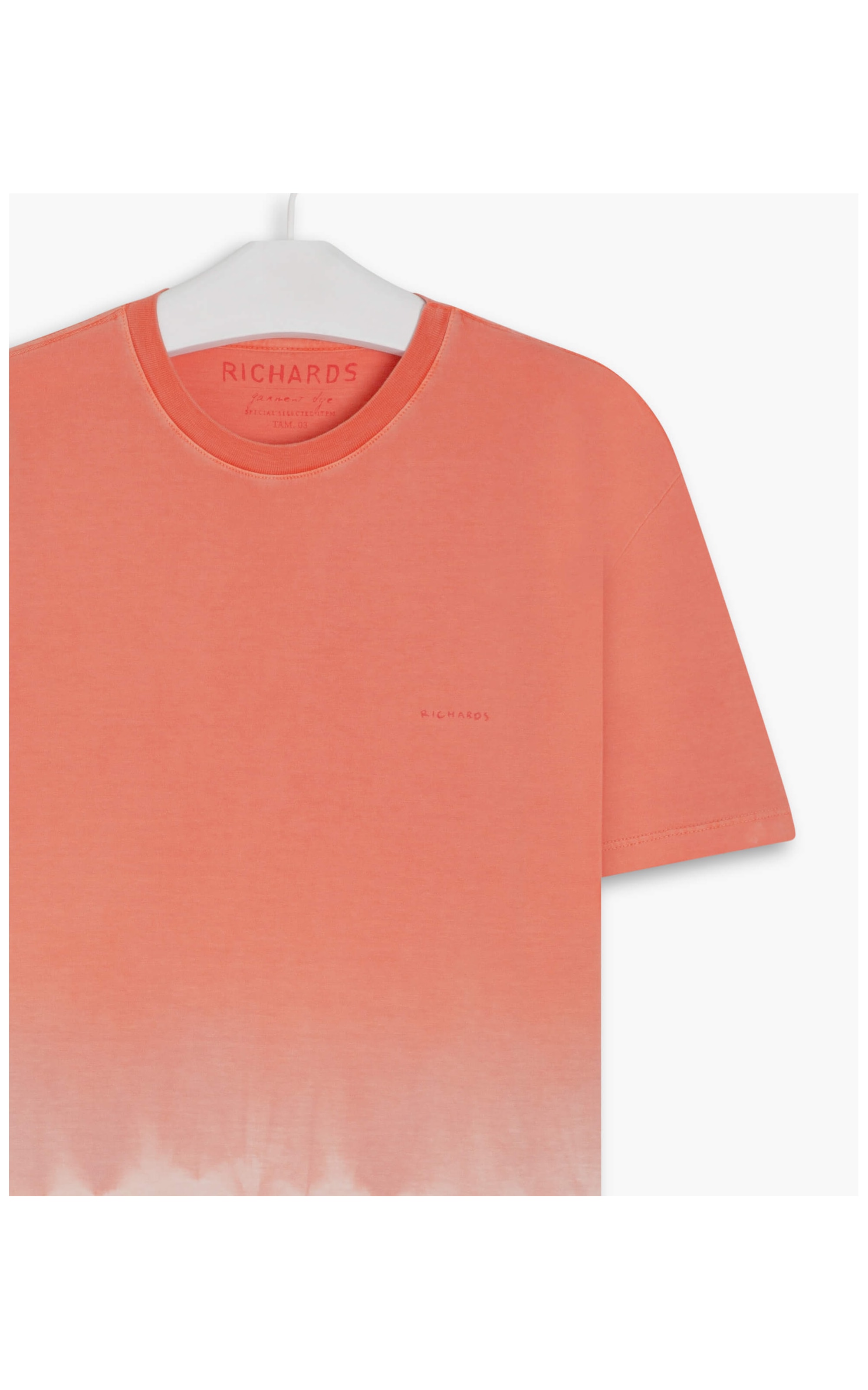 T-Shirt Mm Dye Lines Coral