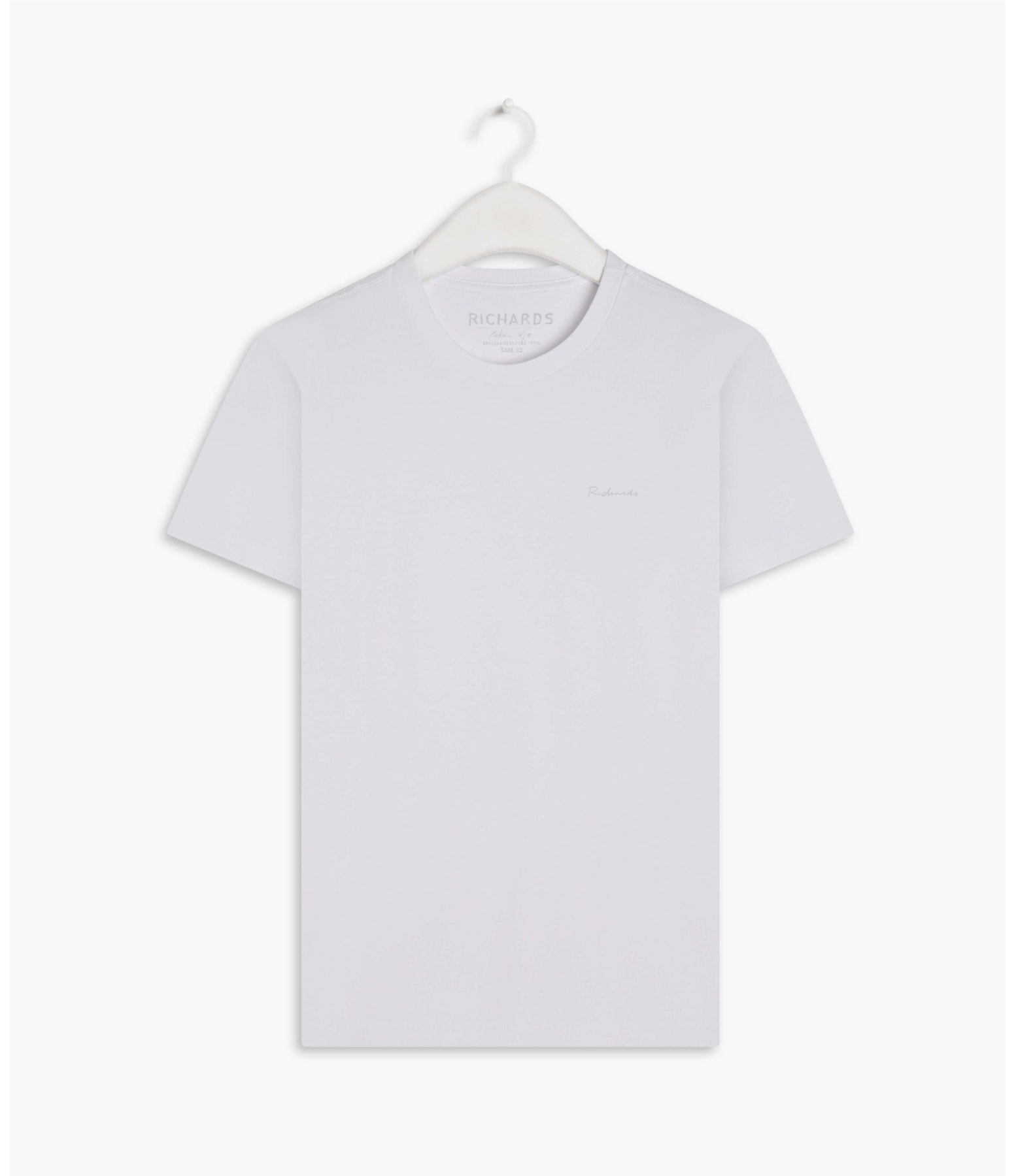 T-Shirt Mm Fabric Bye Basic Branco