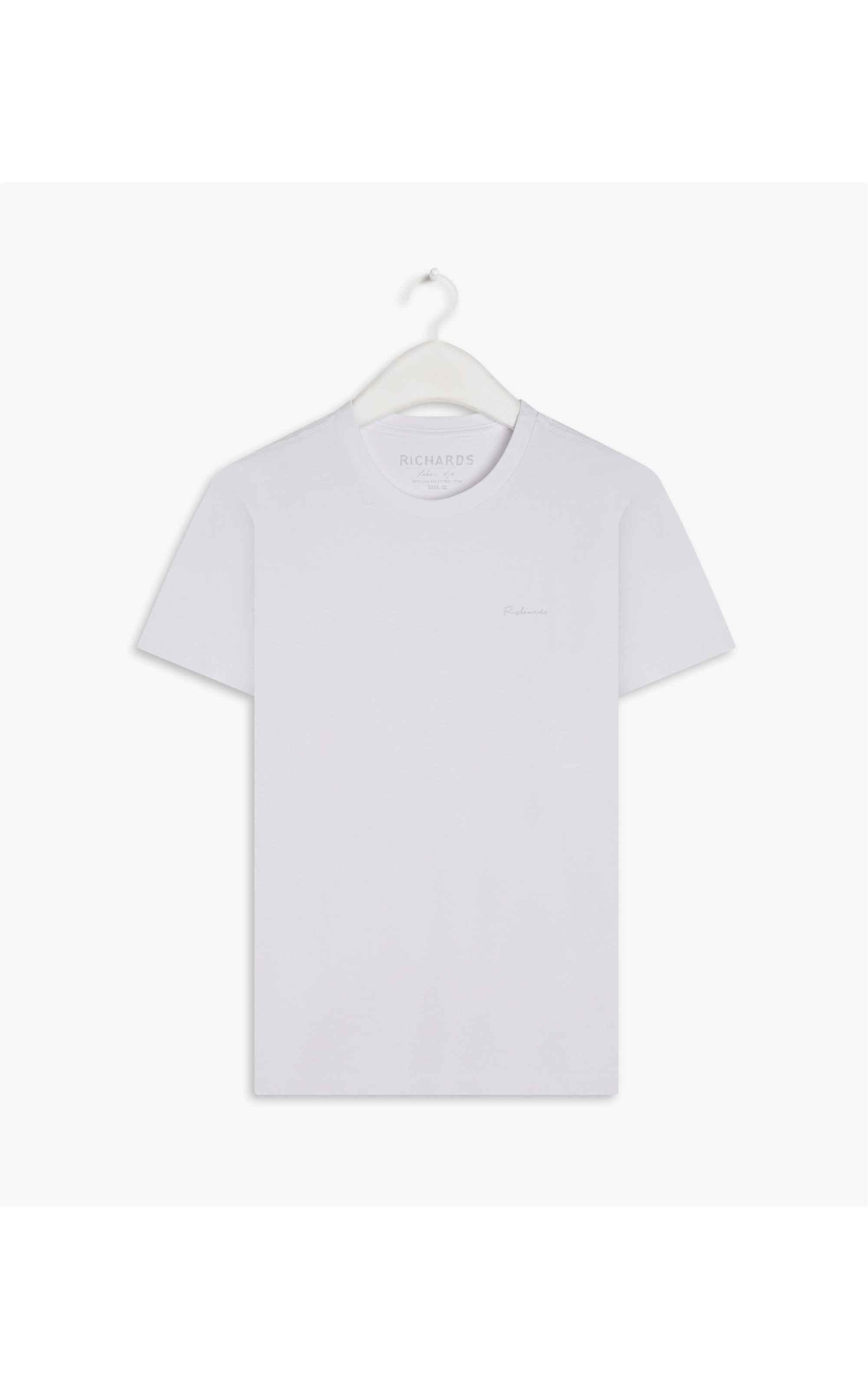 T-Shirt Mm Fabric Bye Basic Branco