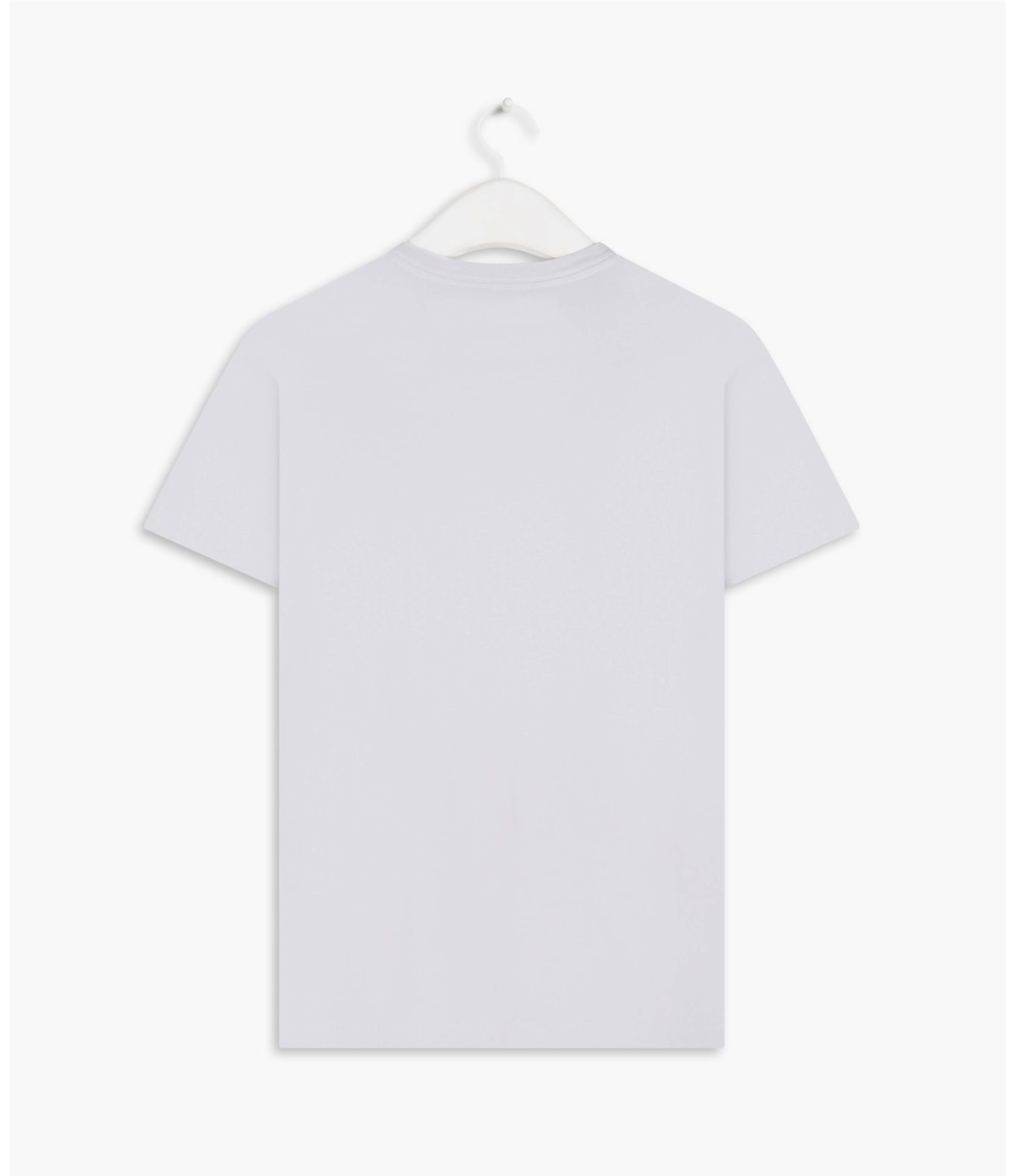 T-Shirt Mm Fabric Bye Basic Branco