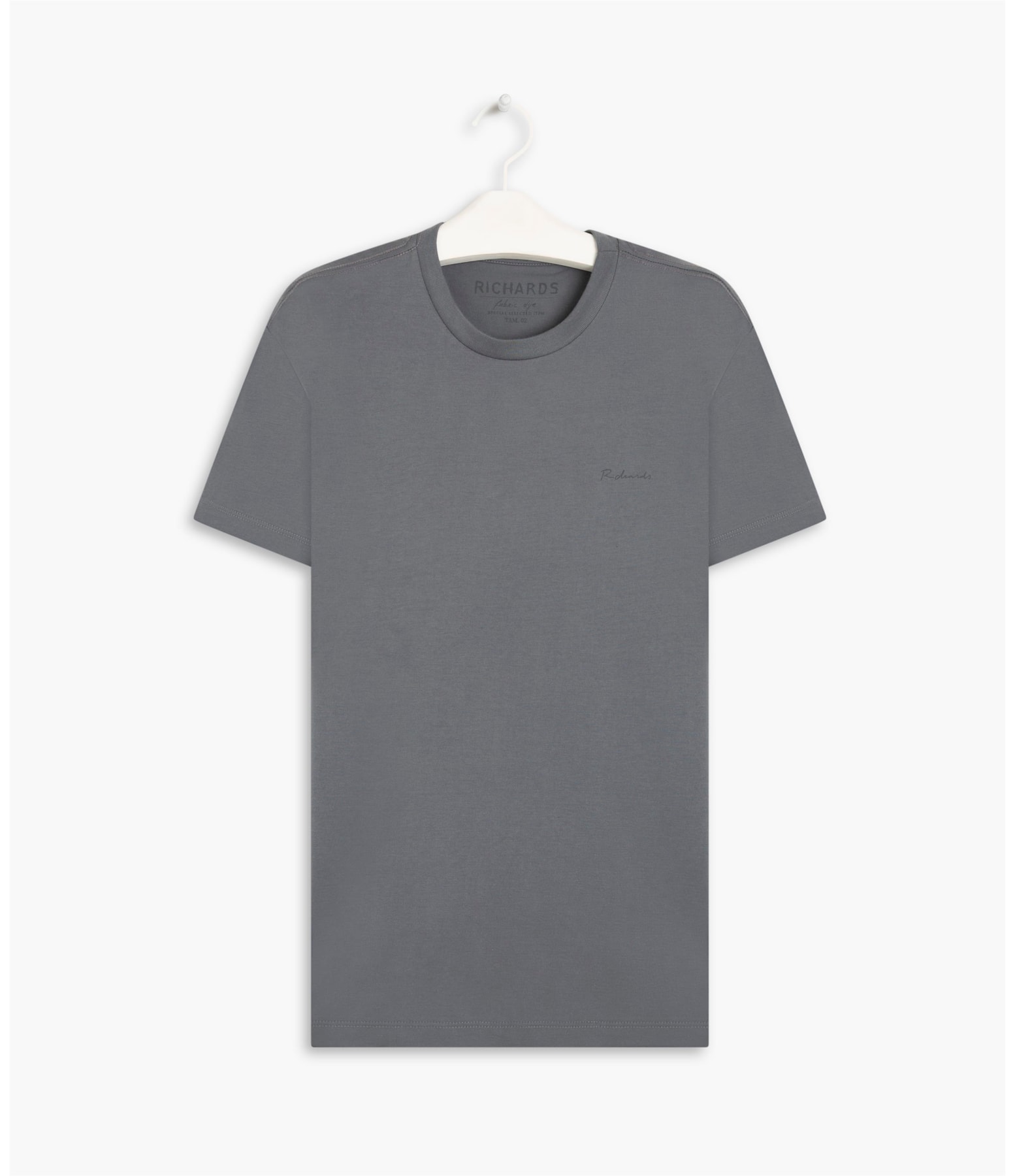 T-Shirt Mm Fabric Bye Basic Chumbo