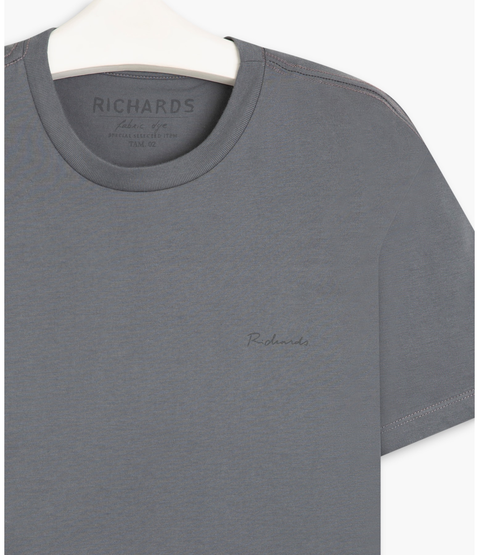 T-Shirt Mm Fabric Bye Basic Chumbo