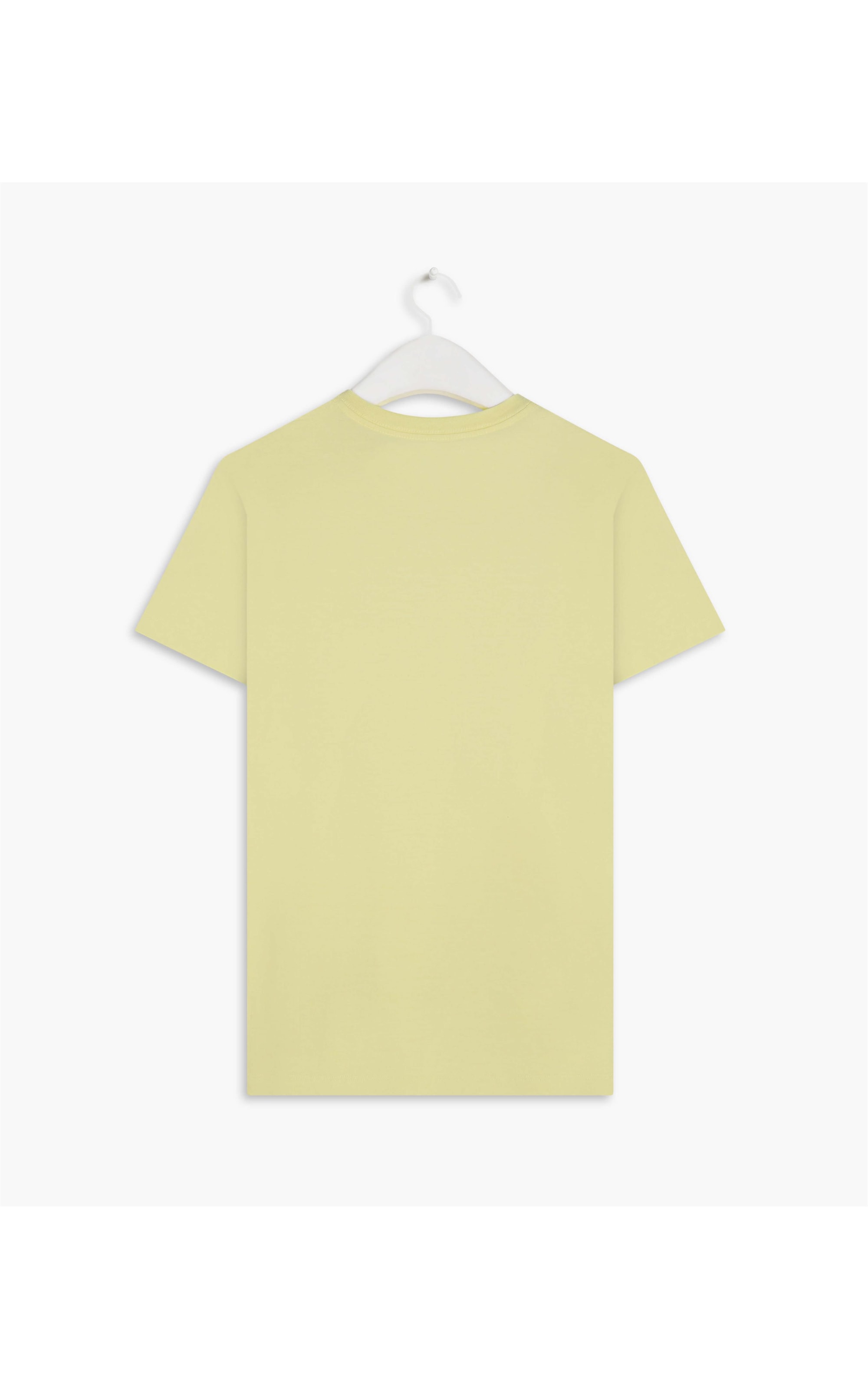 T-Shirt Mm Fabric Bye Basic Lemon