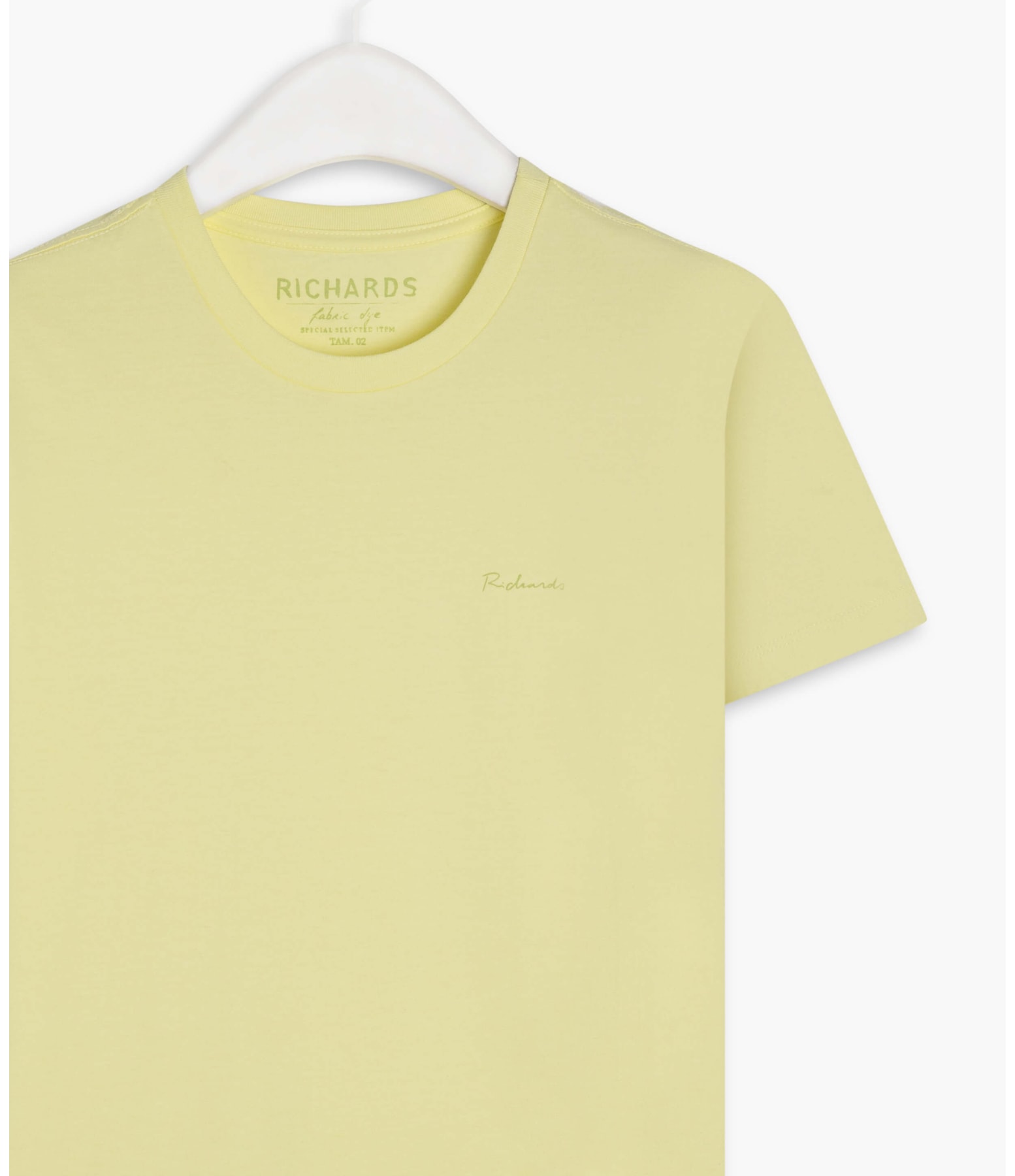 T-Shirt Mm Fabric Bye Basic Lemon