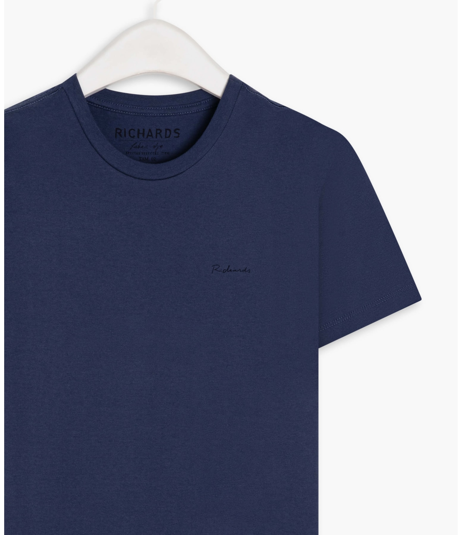 T-Shirt Mm Fabric Bye Basic Marinho