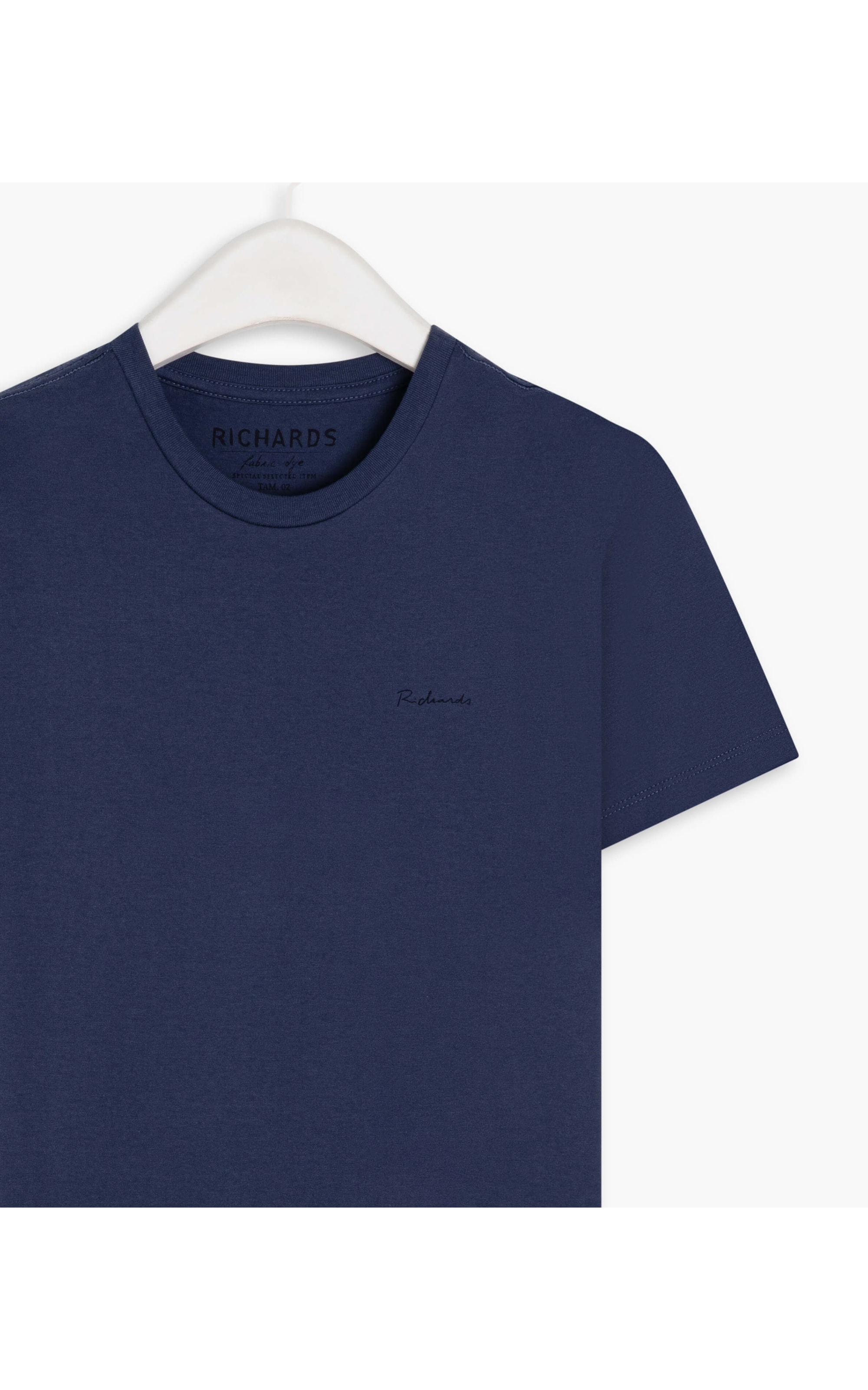 T-Shirt Mm Fabric Bye Basic Marinho