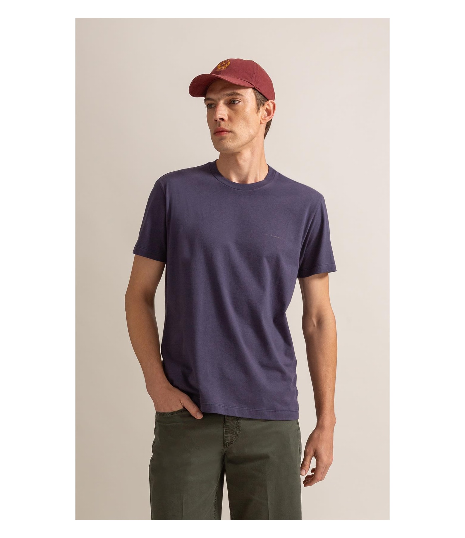 T-Shirt Mm Fd Lake Como Cta Purple Blue